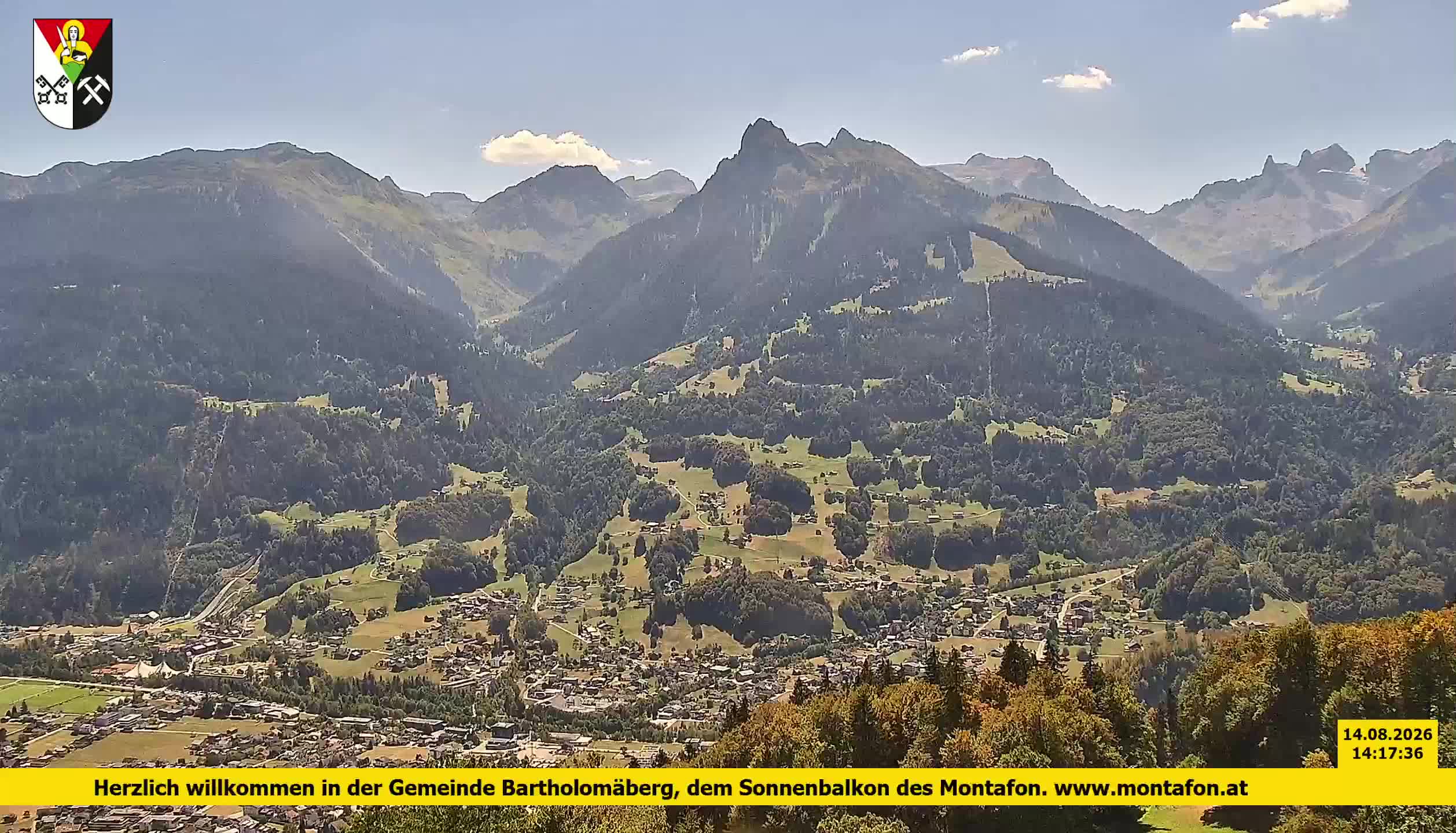 Bartholomäberg | Blick auf Schruns