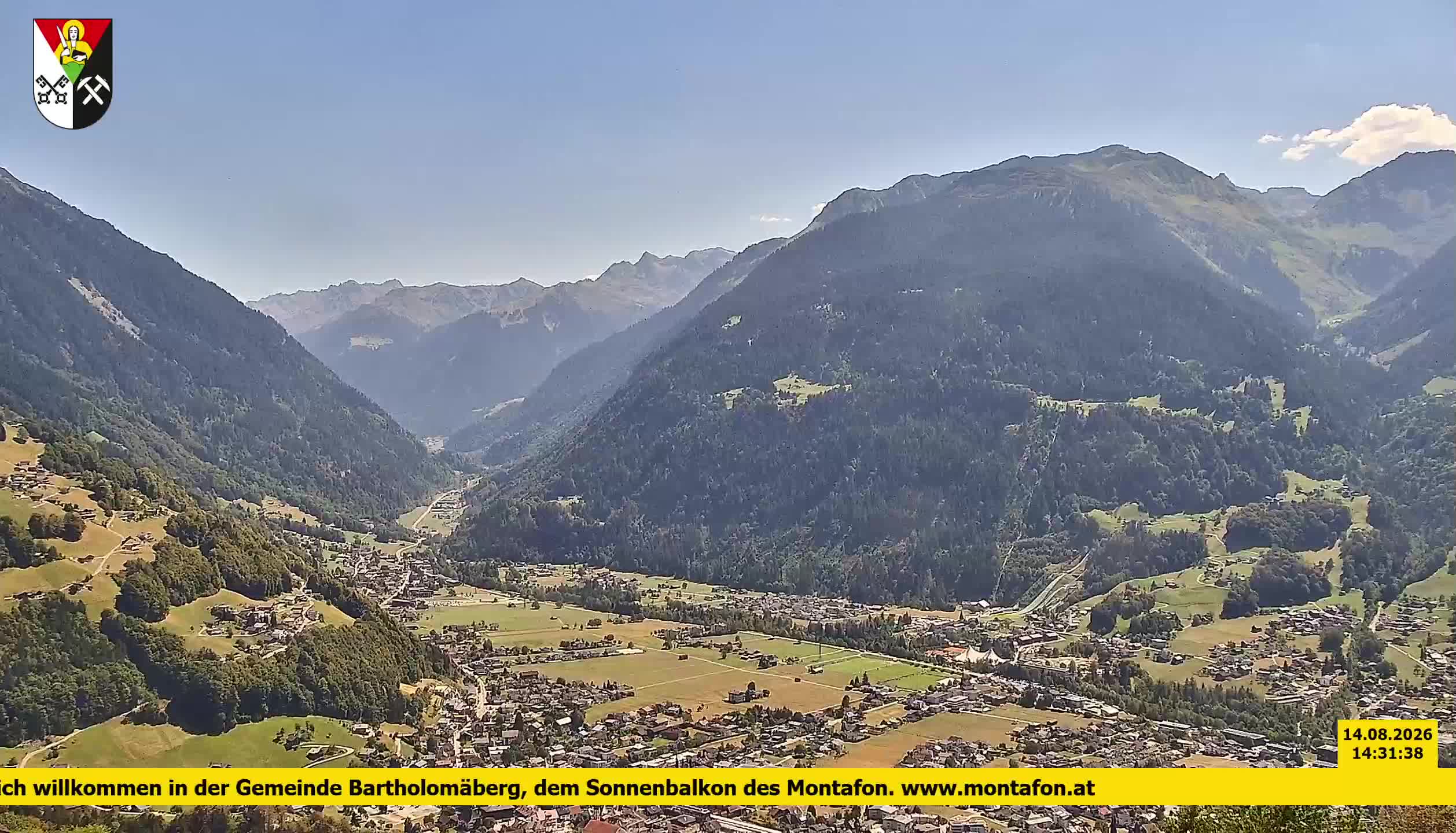 Bartholomäberg | Blick auf Schruns