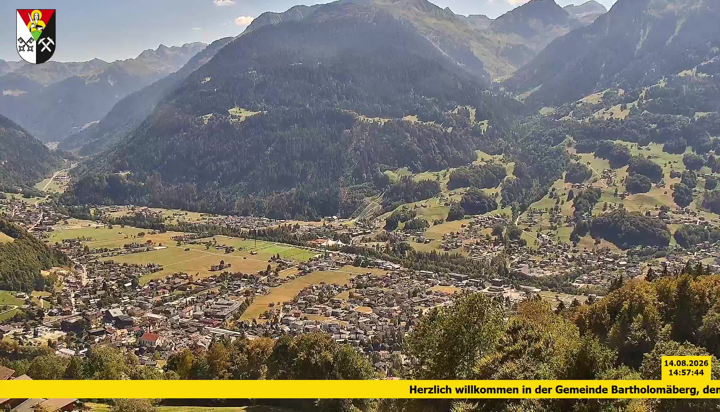 Bartholomäberg | Blick auf Schruns
