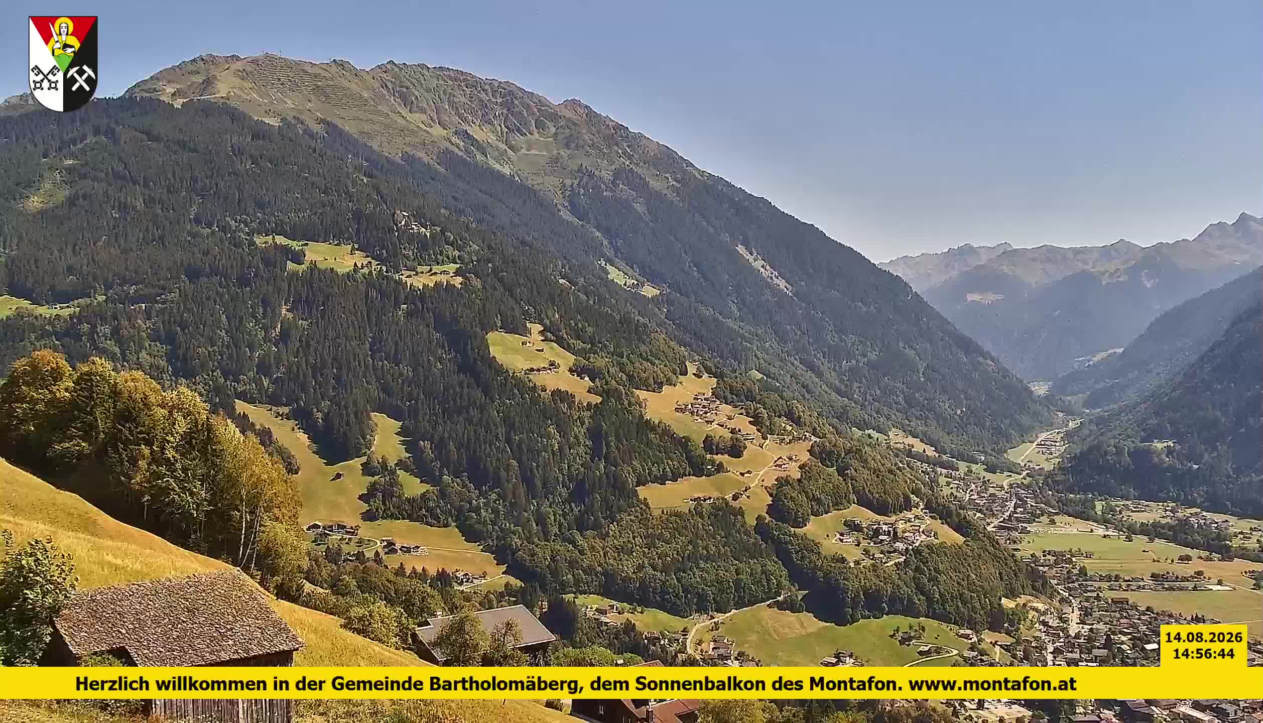 Bartholomäberg | Blick auf Schruns