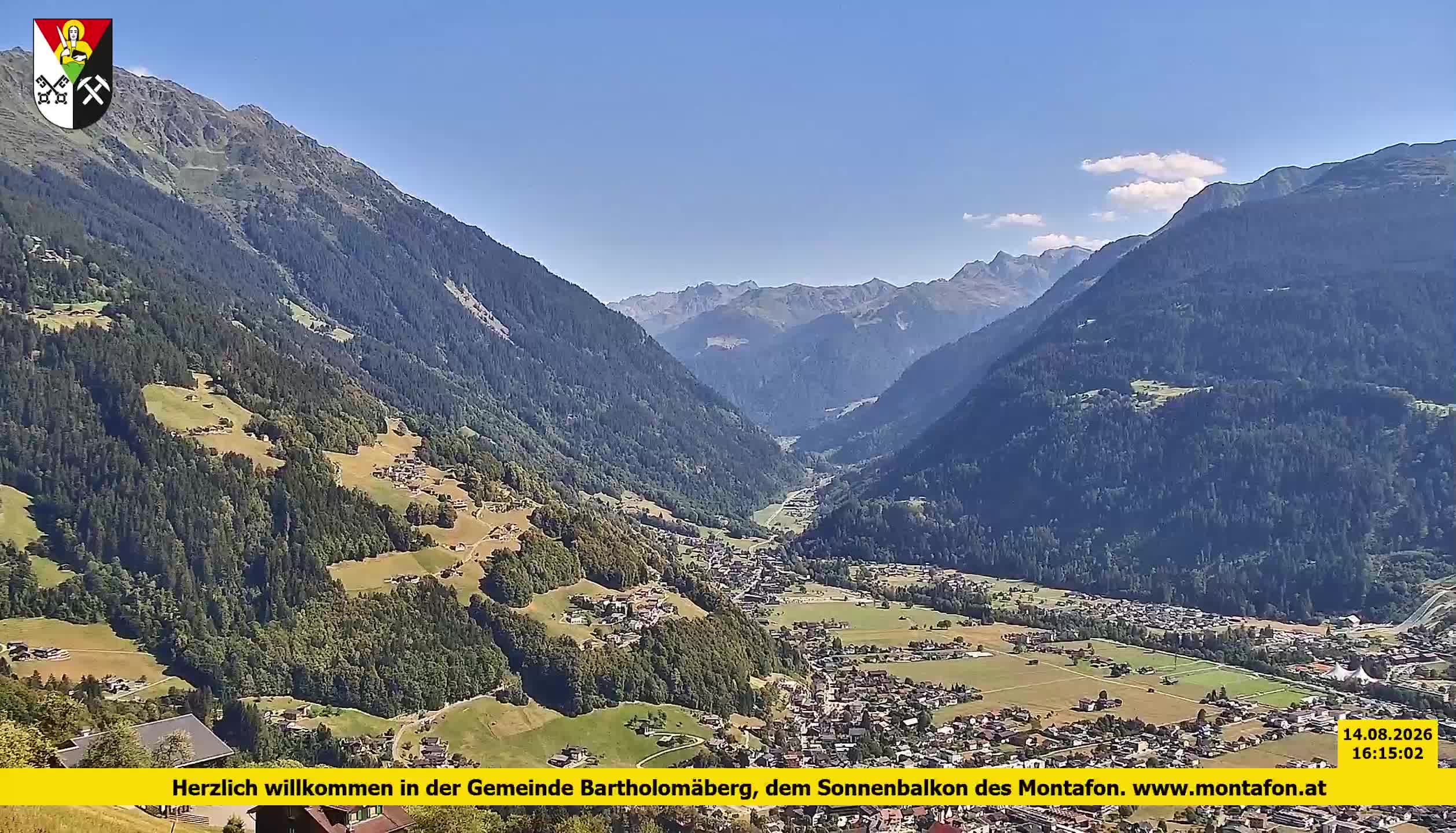 Bartholomäberg | Blick auf Schruns
