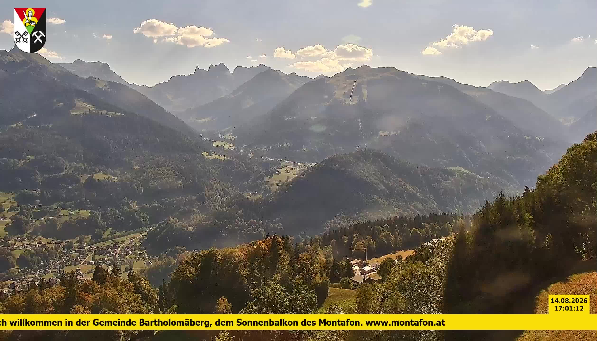 Bartholomäberg | Blick auf Schruns