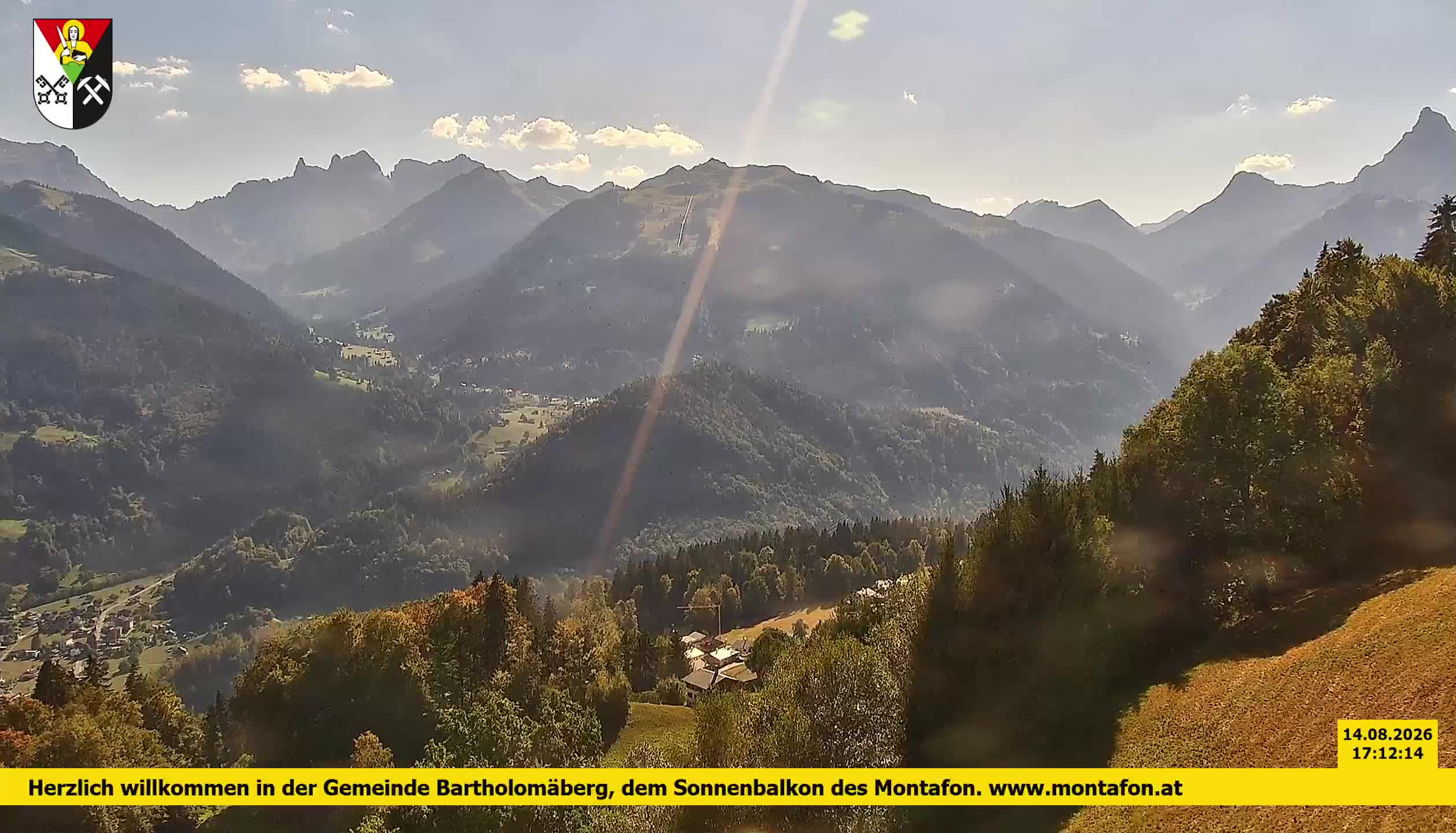 Bartholomäberg | Blick auf Schruns