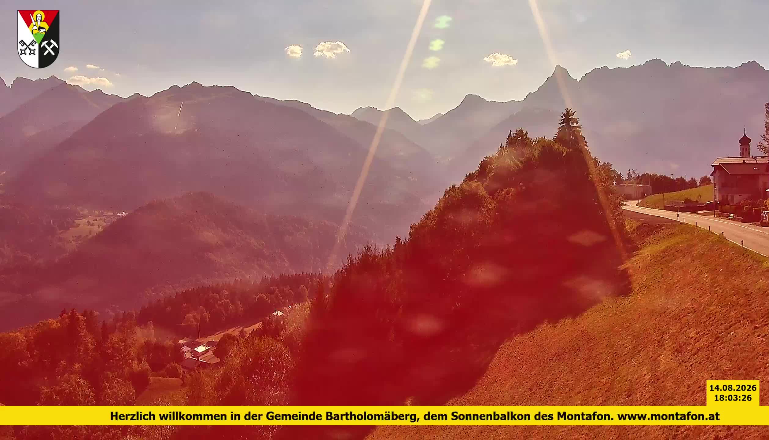 Bartholomäberg | Blick auf Schruns