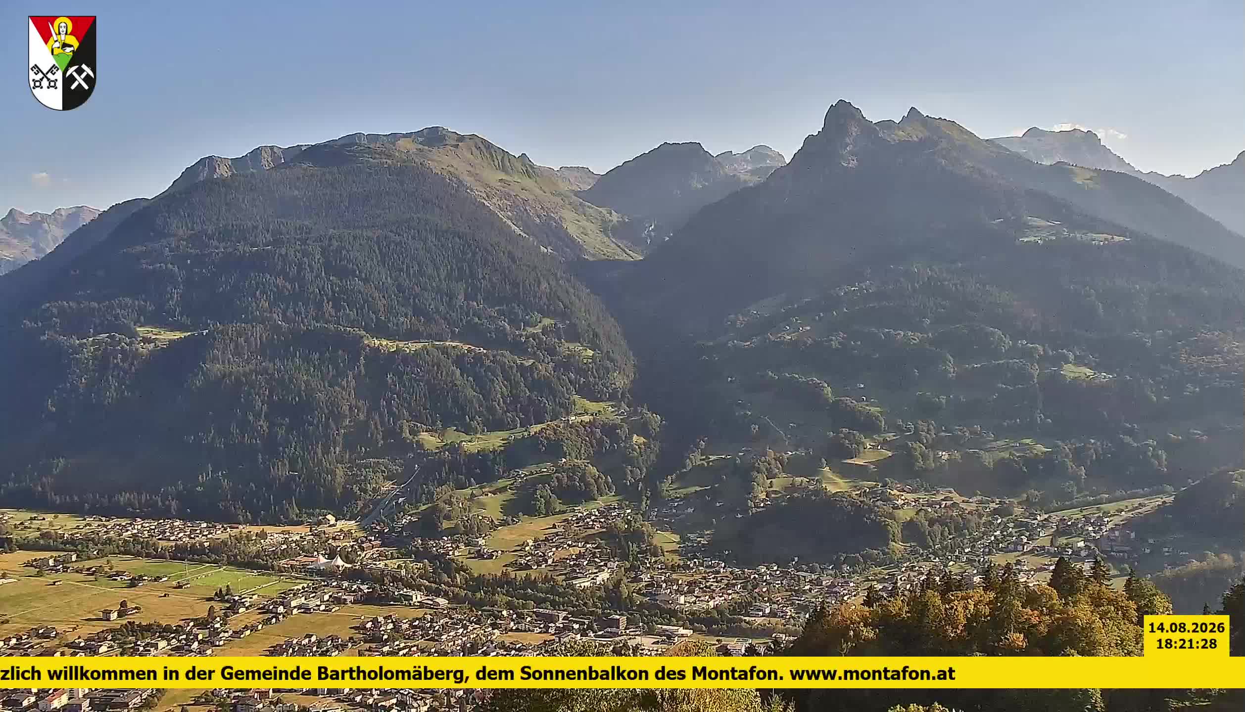 Bartholomäberg | Blick auf Schruns