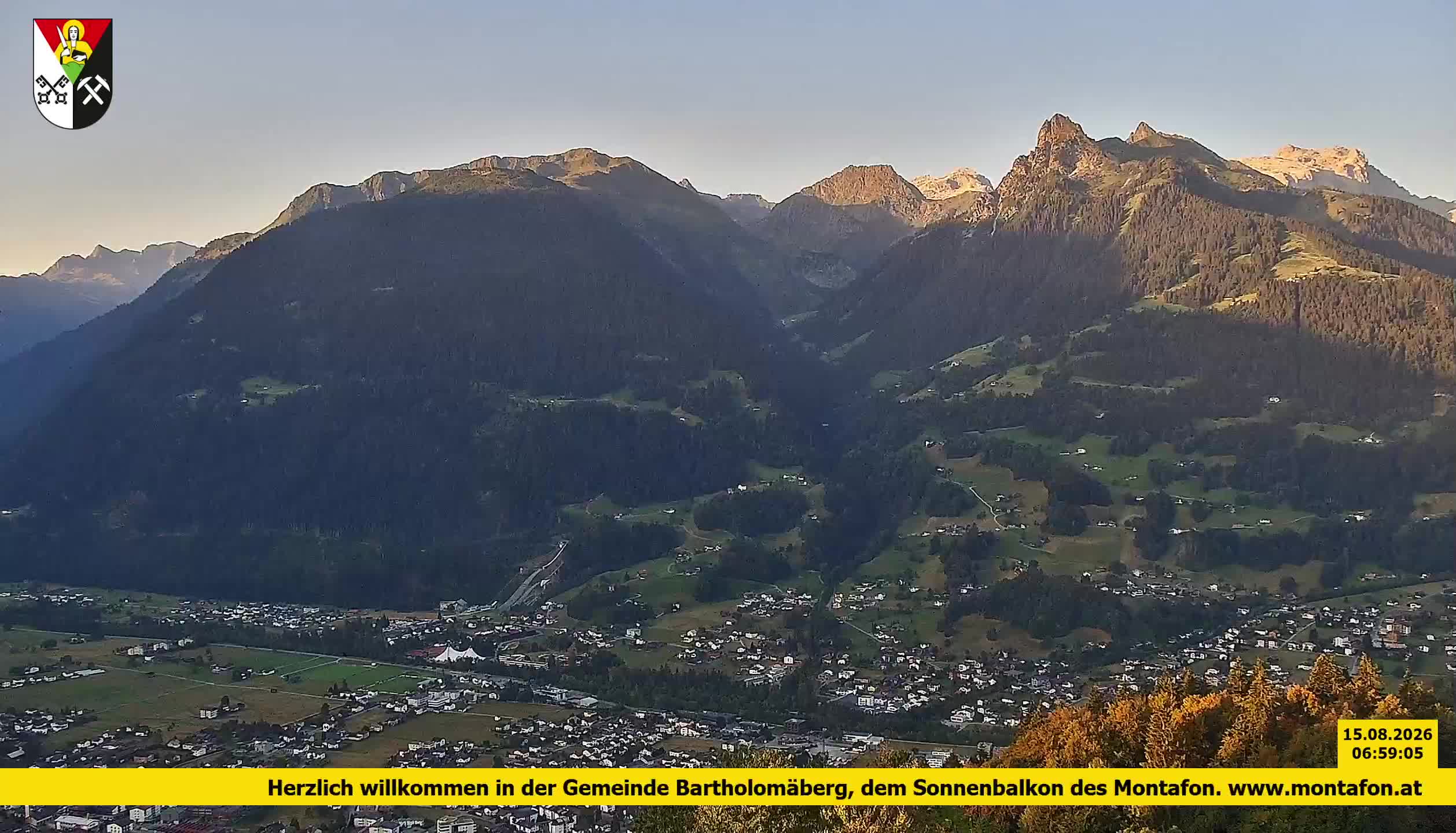Bartholomäberg | Blick auf Schruns