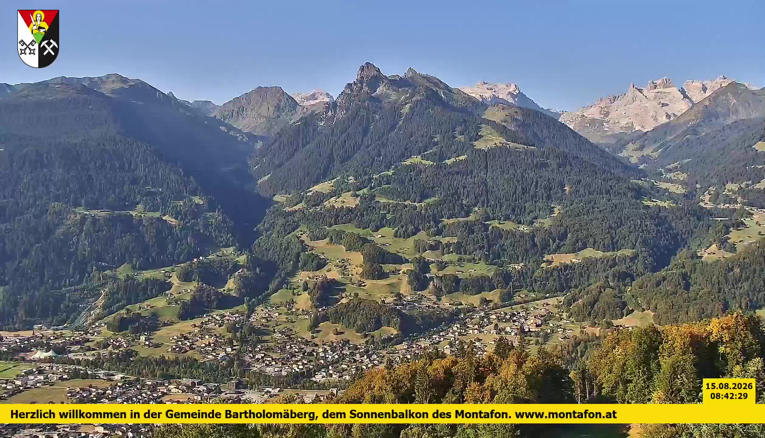 Bartholomäberg | Blick auf Schruns