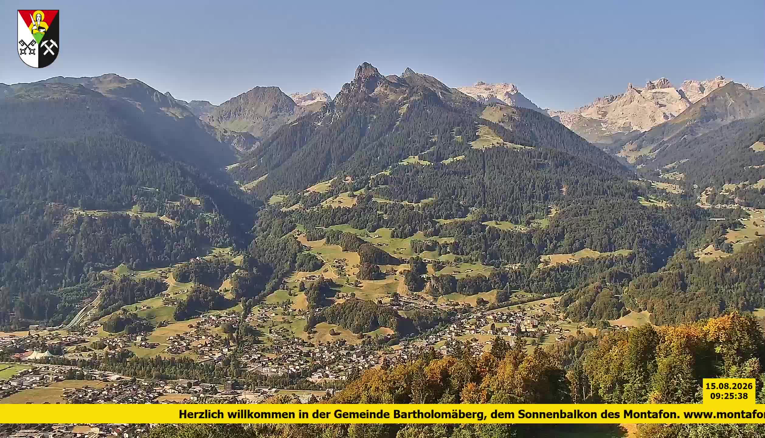 Bartholomäberg | Blick auf Schruns