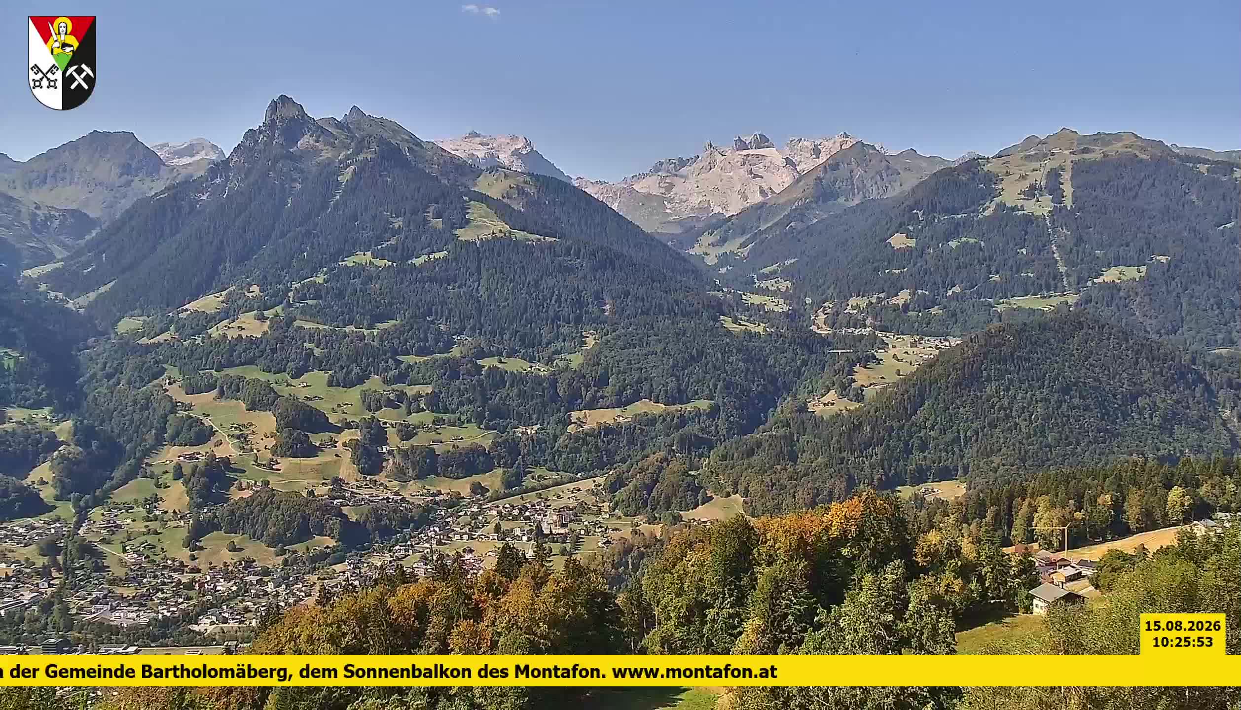 Bartholomäberg | Blick auf Schruns