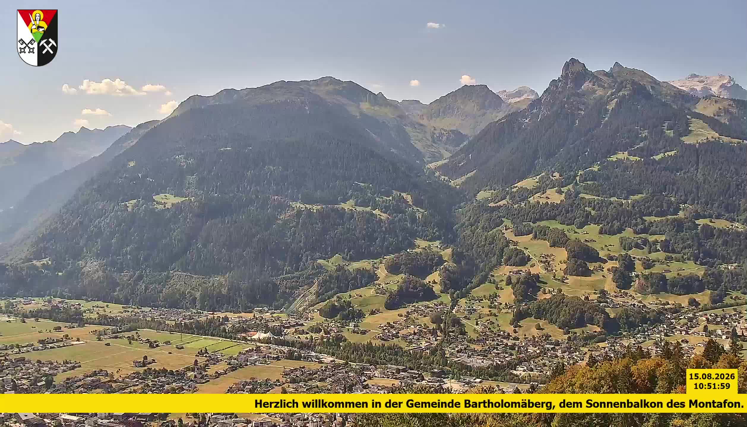 Bartholomäberg | Blick auf Schruns