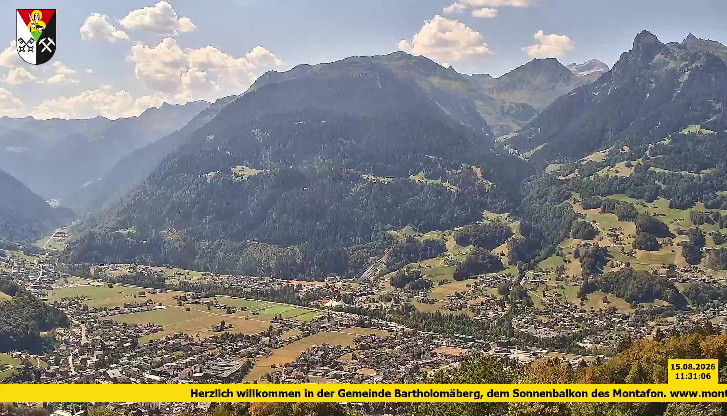 Bartholomäberg | Blick auf Schruns
