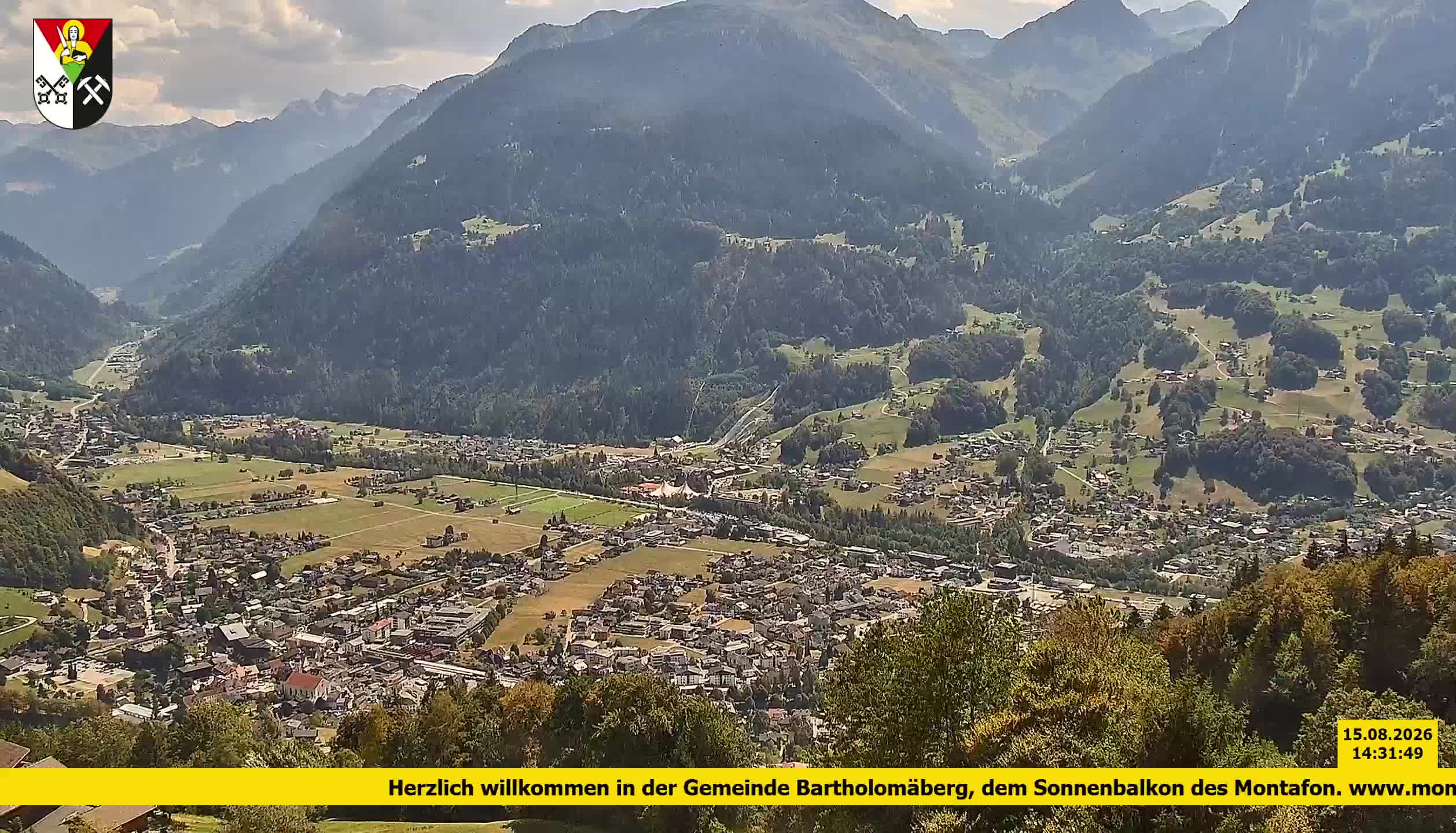 Bartholomäberg | Blick auf Schruns