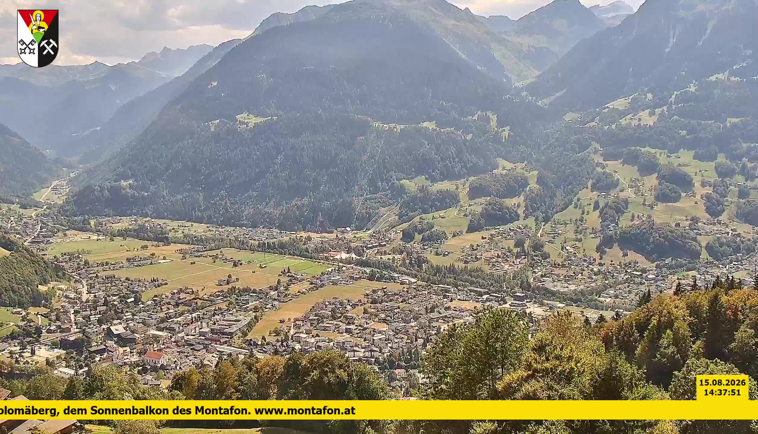 Bartholomäberg | Blick auf Schruns