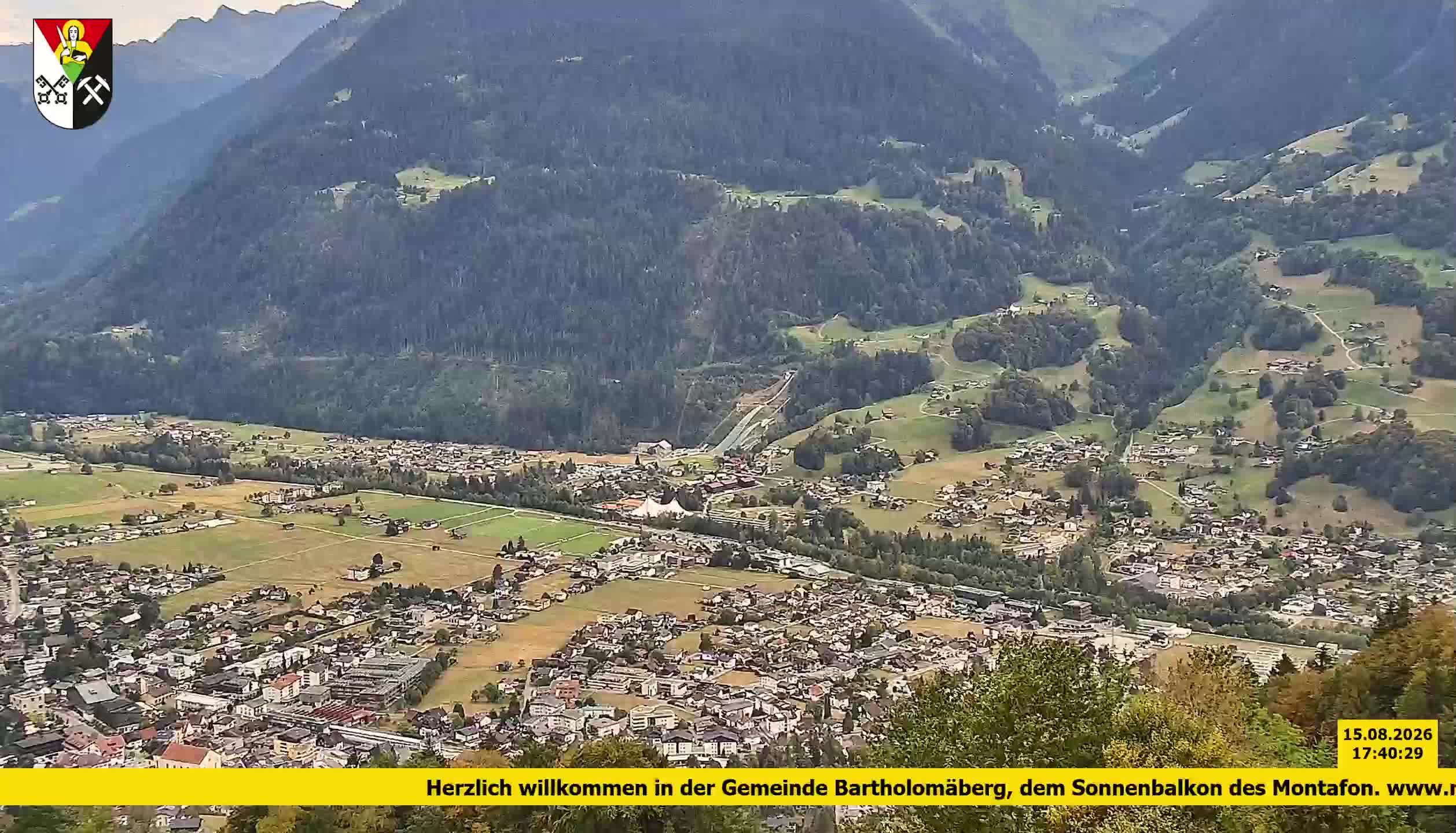 Bartholomäberg | Blick auf Schruns