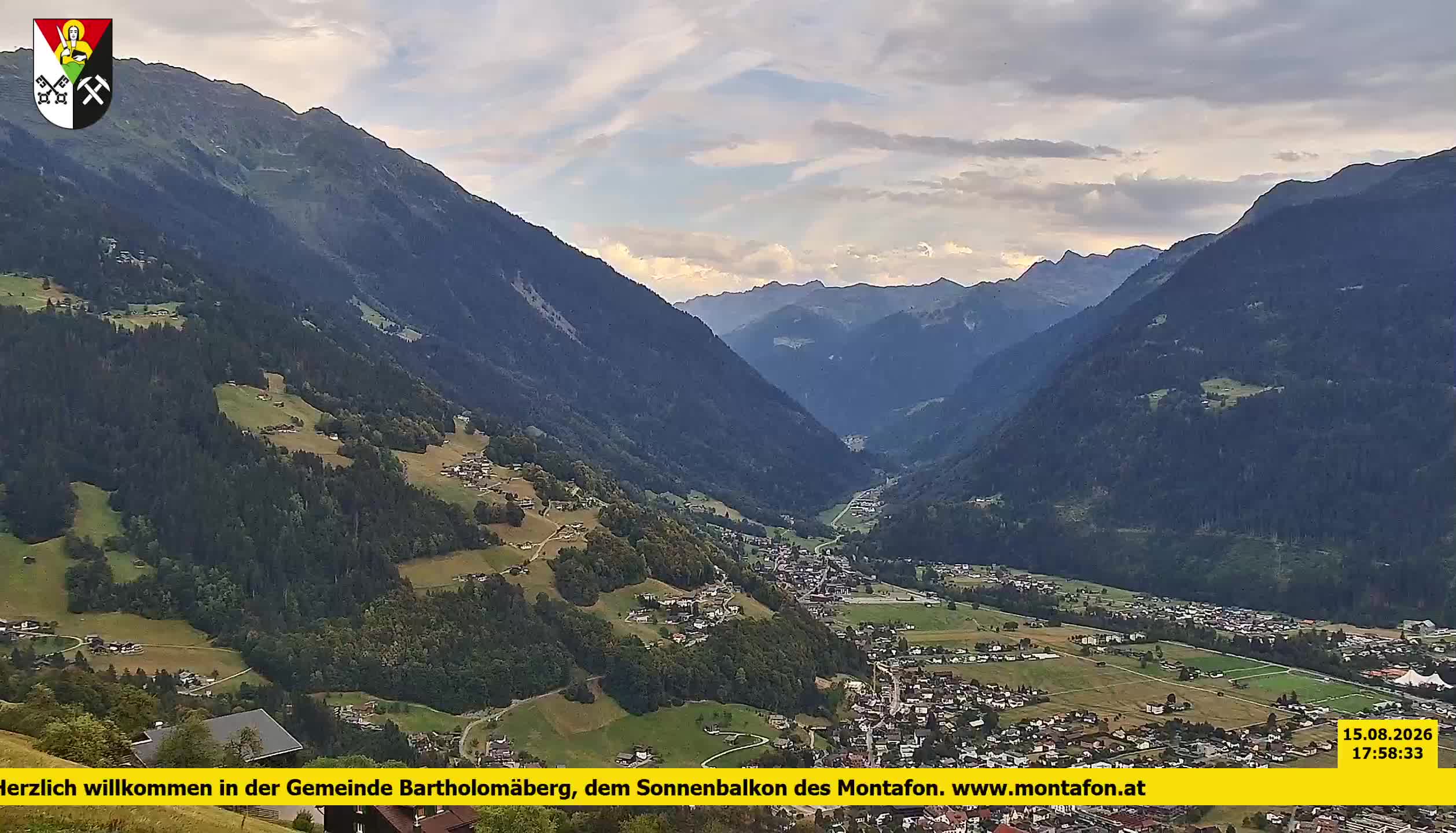 Bartholomäberg | Blick auf Schruns