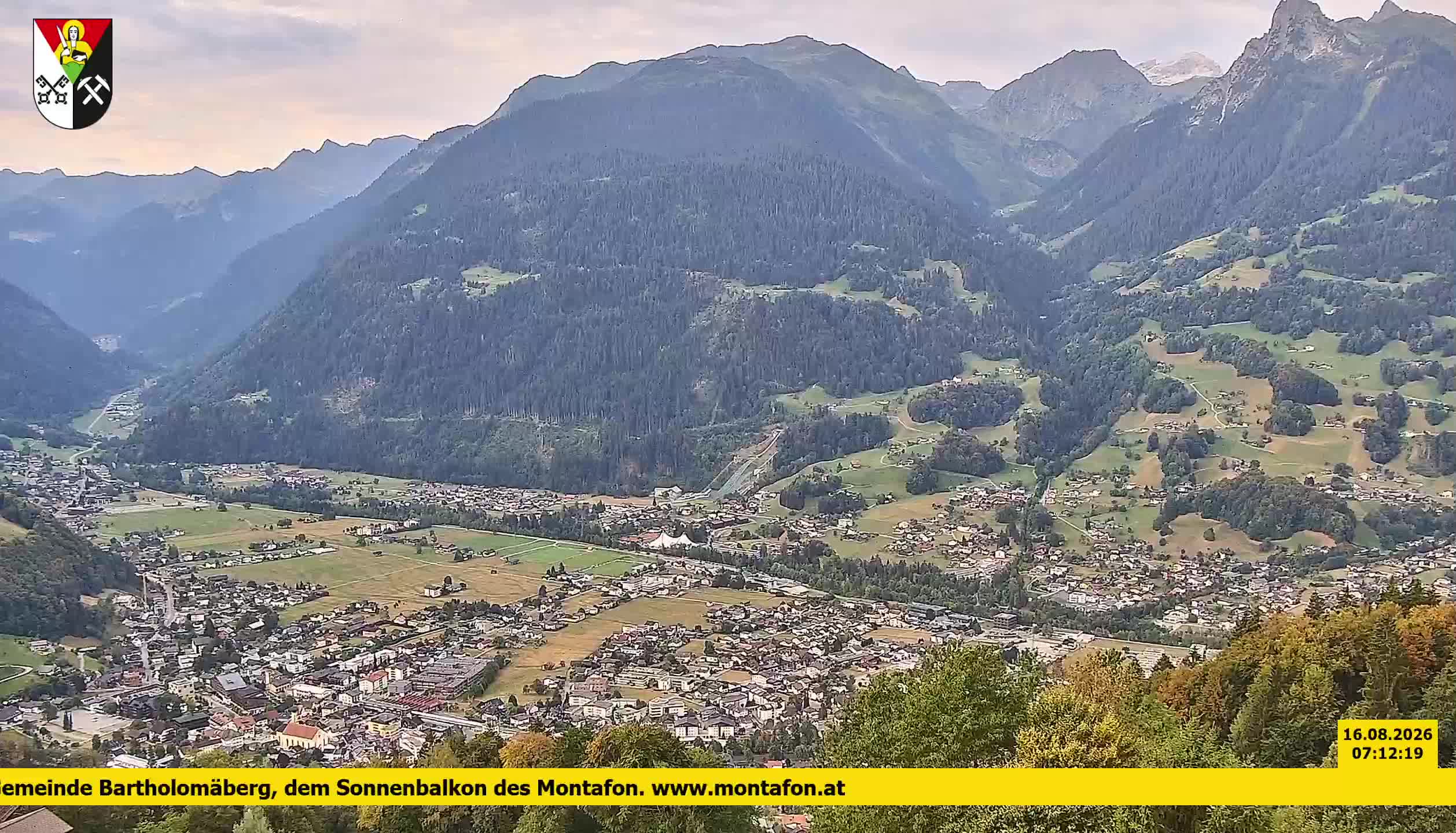 Bartholomäberg | Blick auf Schruns