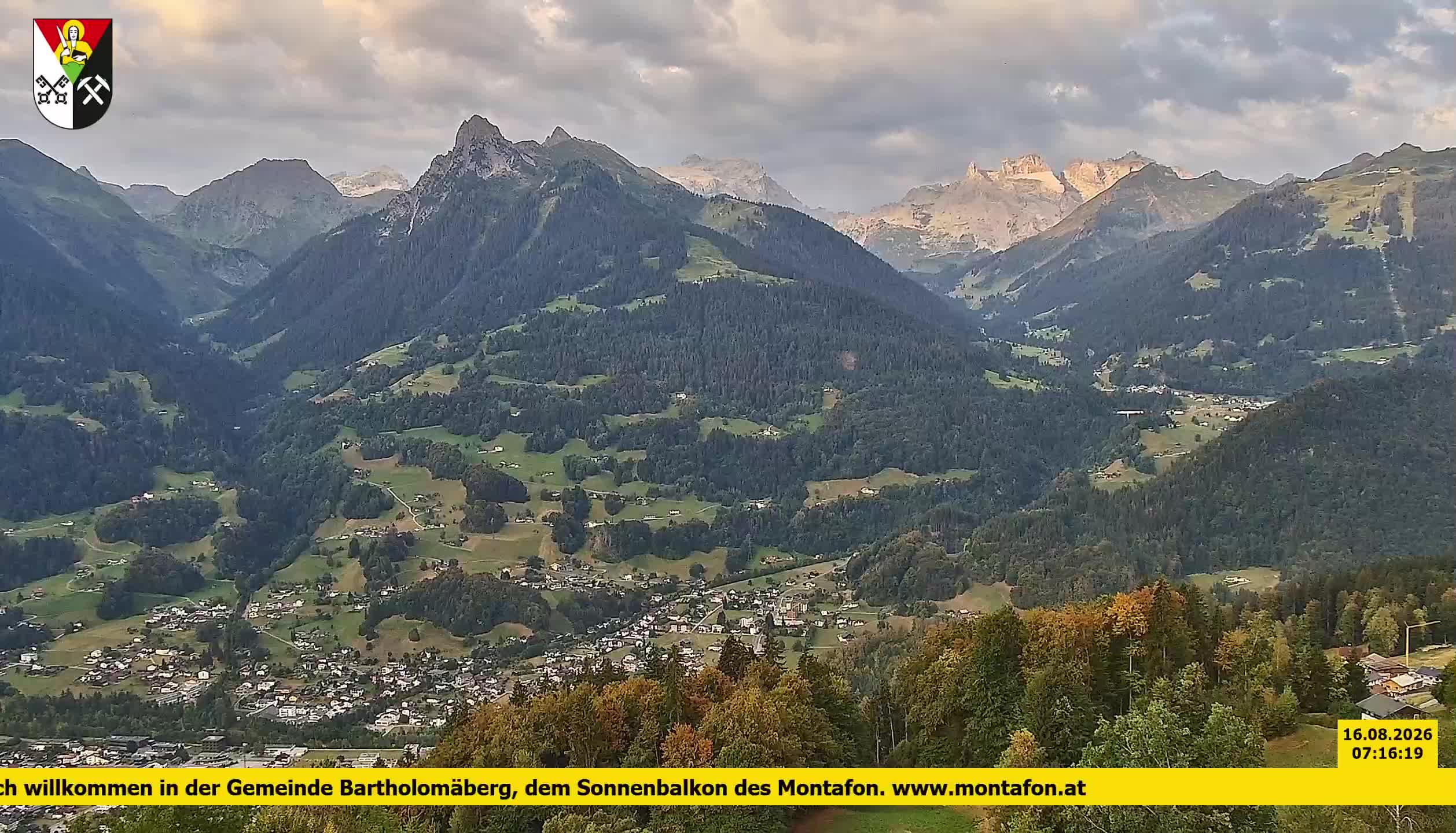 Bartholomäberg | Blick auf Schruns