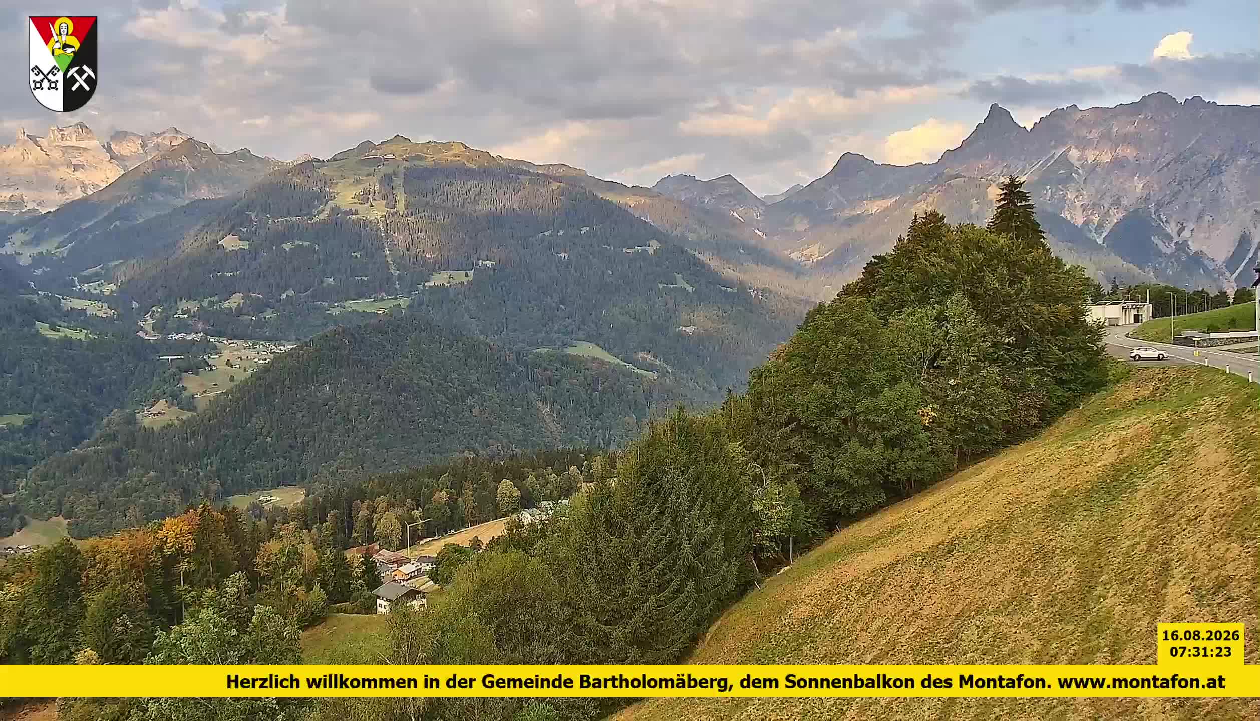 Bartholomäberg | Blick auf Schruns