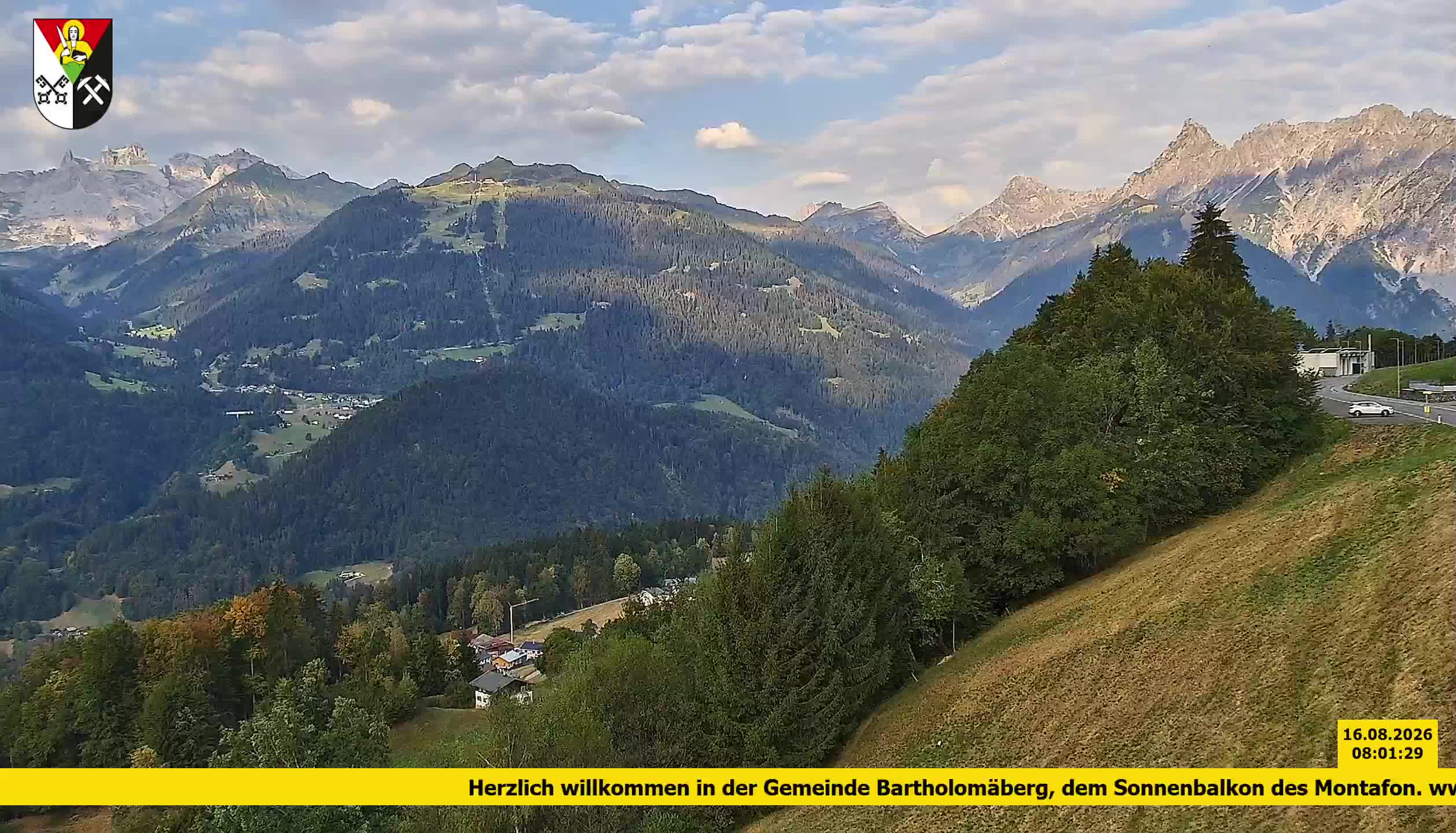 Bartholomäberg | Blick auf Schruns