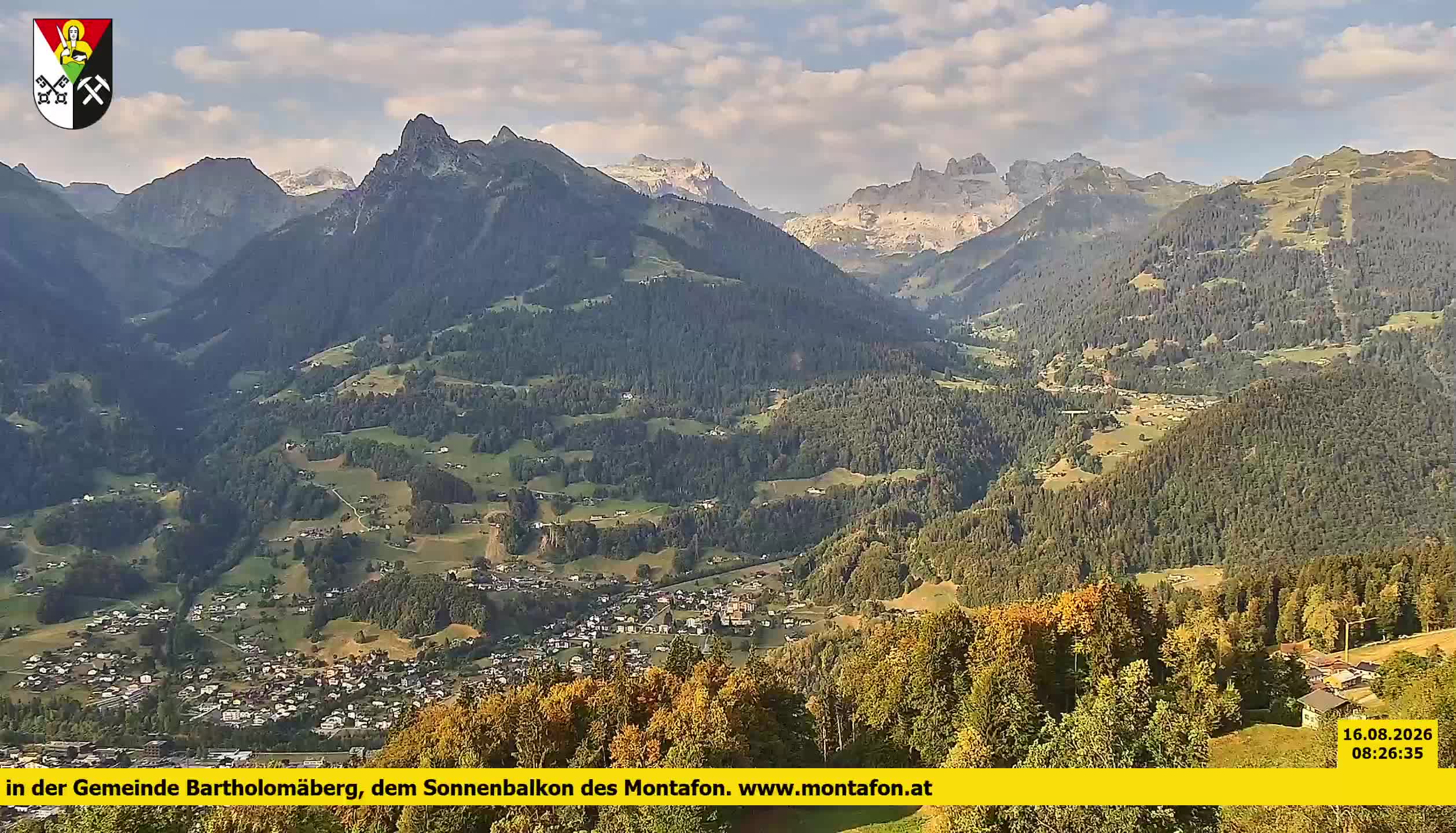 Bartholomäberg | Blick auf Schruns