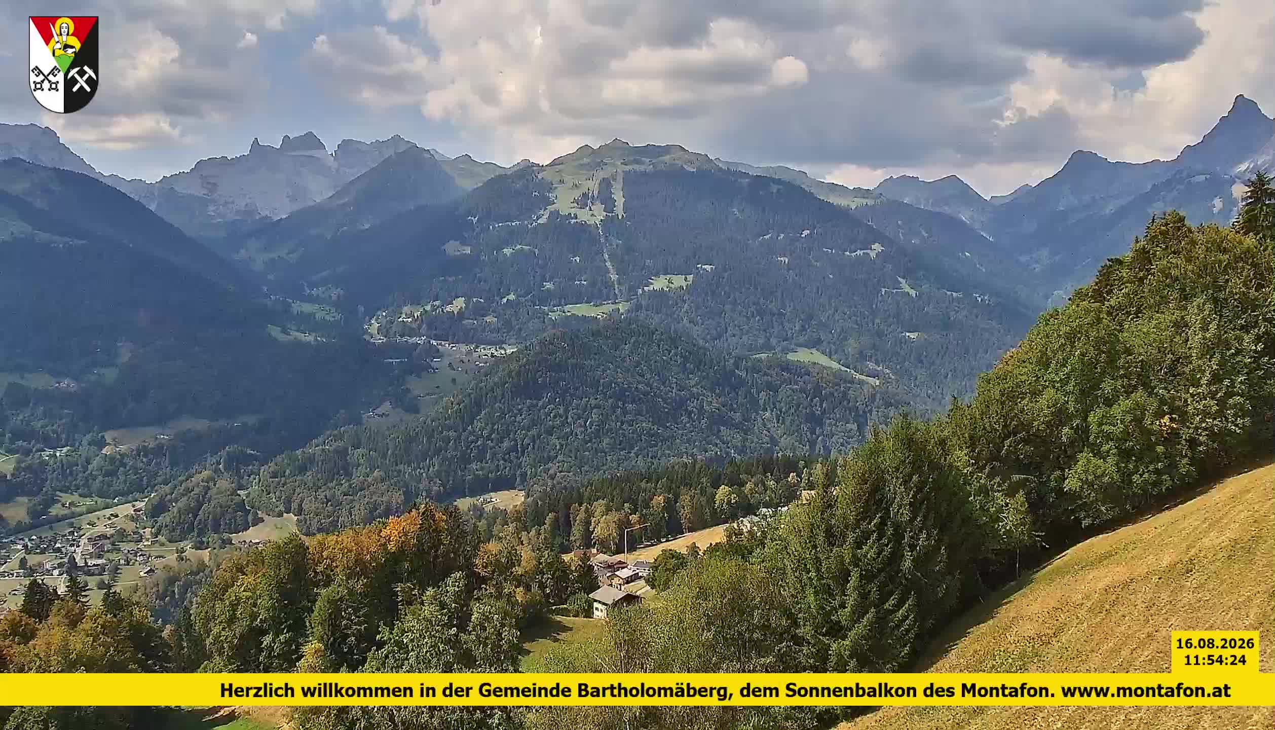 Bartholomäberg | Blick auf Schruns
