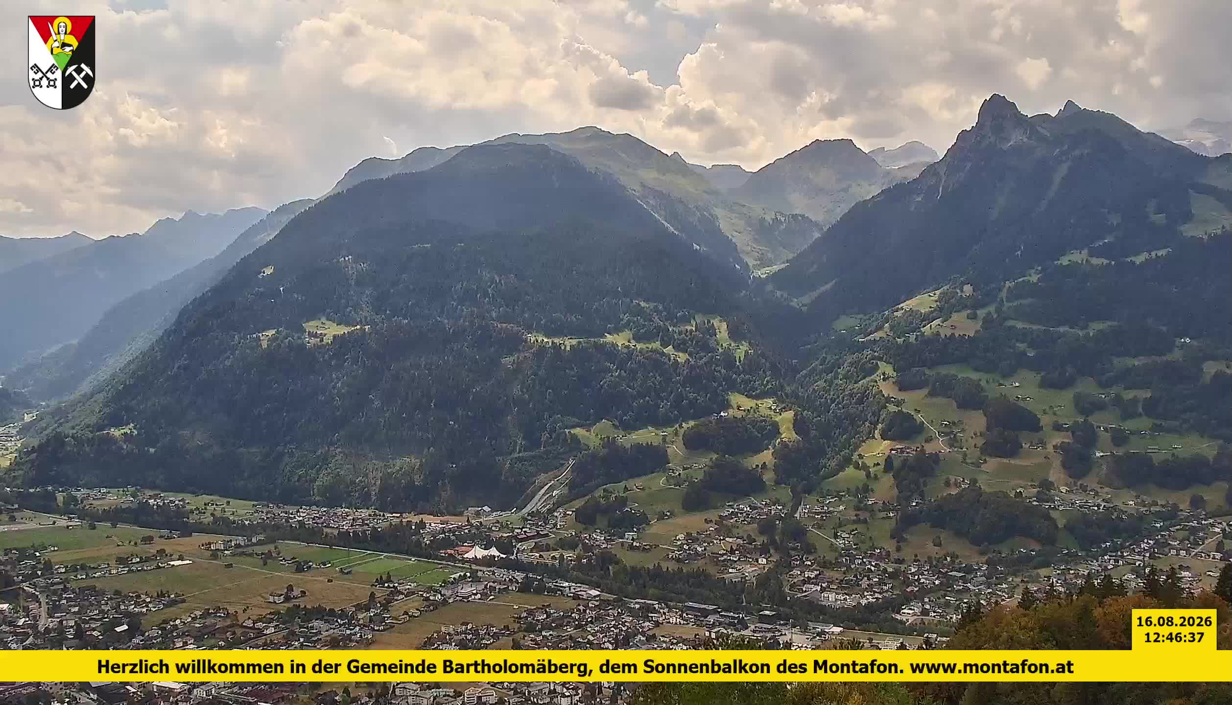 Bartholomäberg | Blick auf Schruns