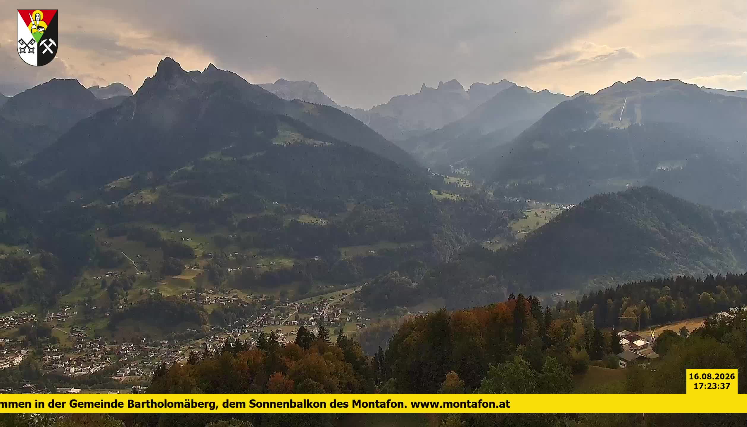 Bartholomäberg | Blick auf Schruns
