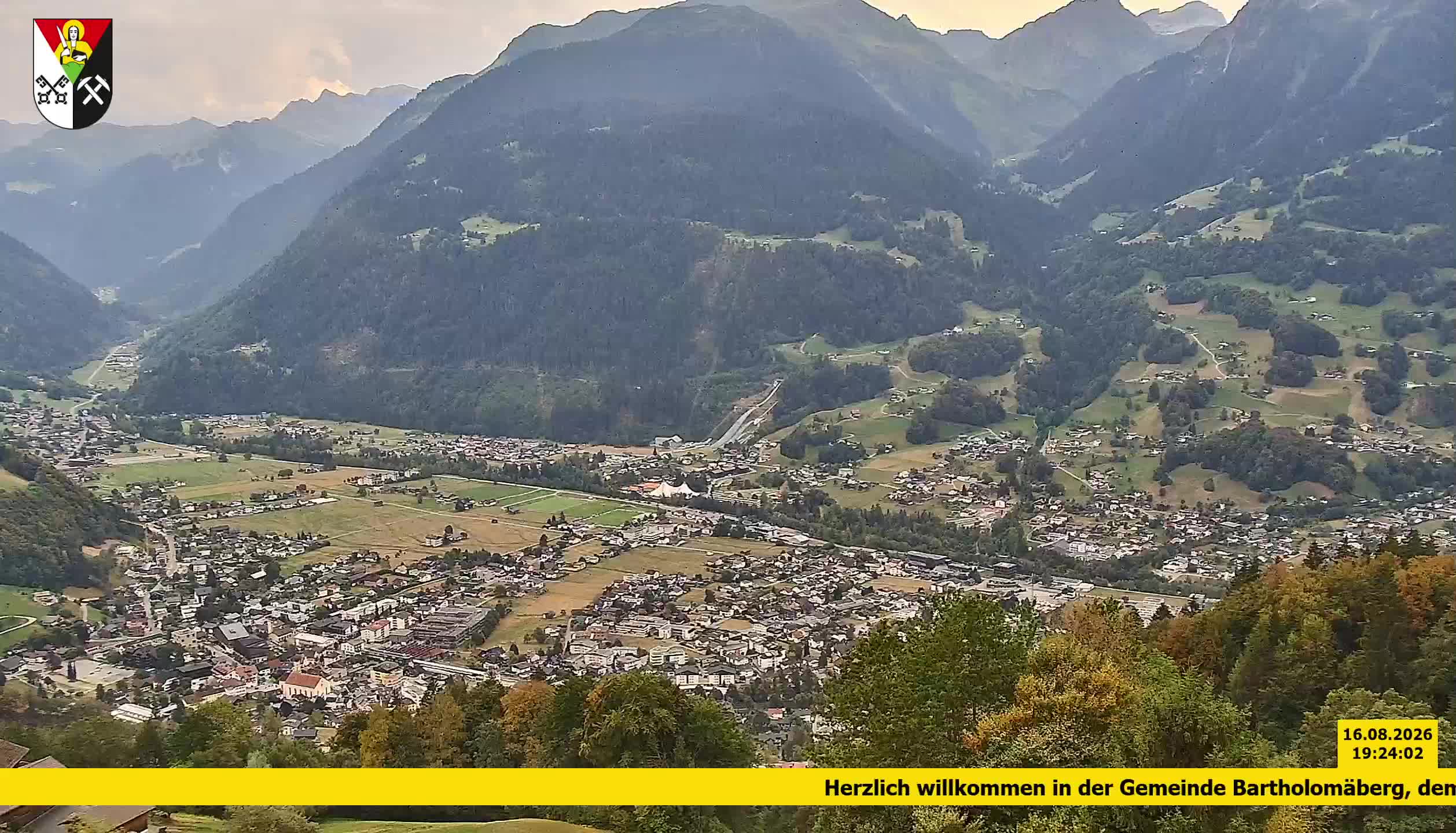 Bartholomäberg | Blick auf Schruns