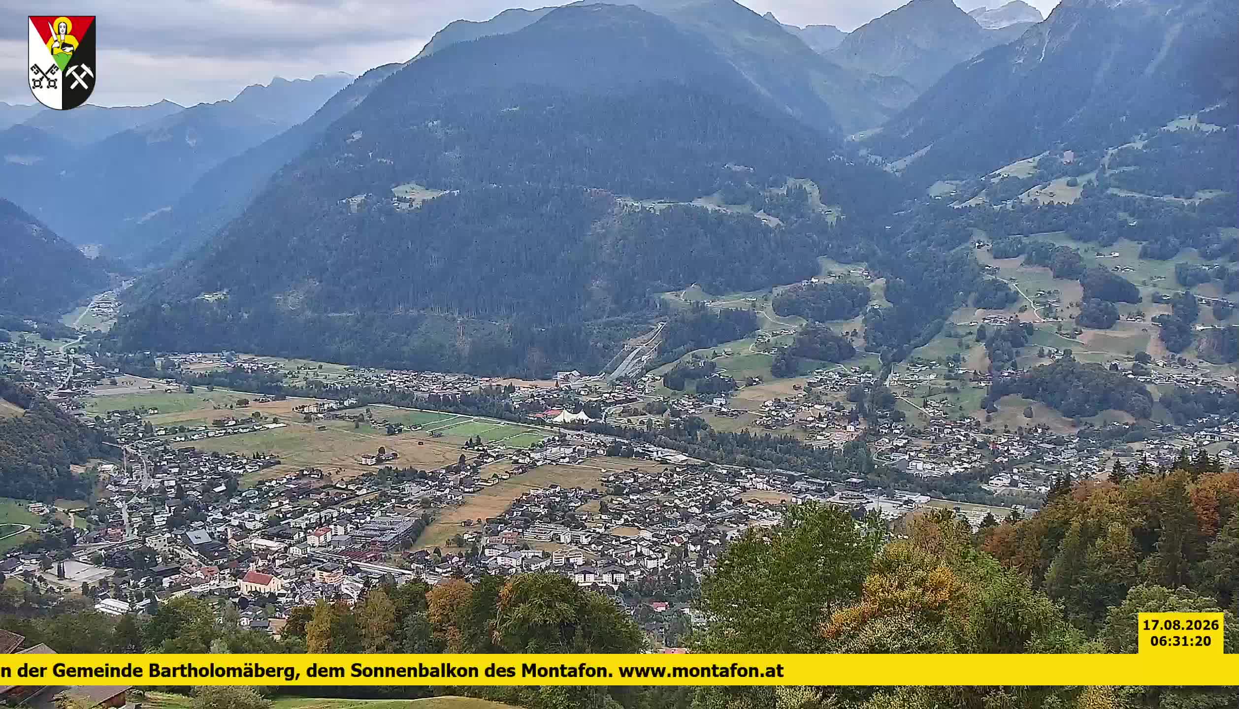 Bartholomäberg | Blick auf Schruns