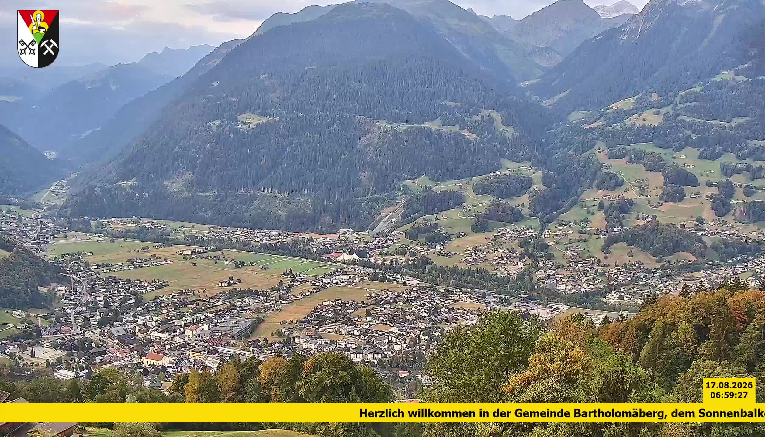 Bartholomäberg | Blick auf Schruns
