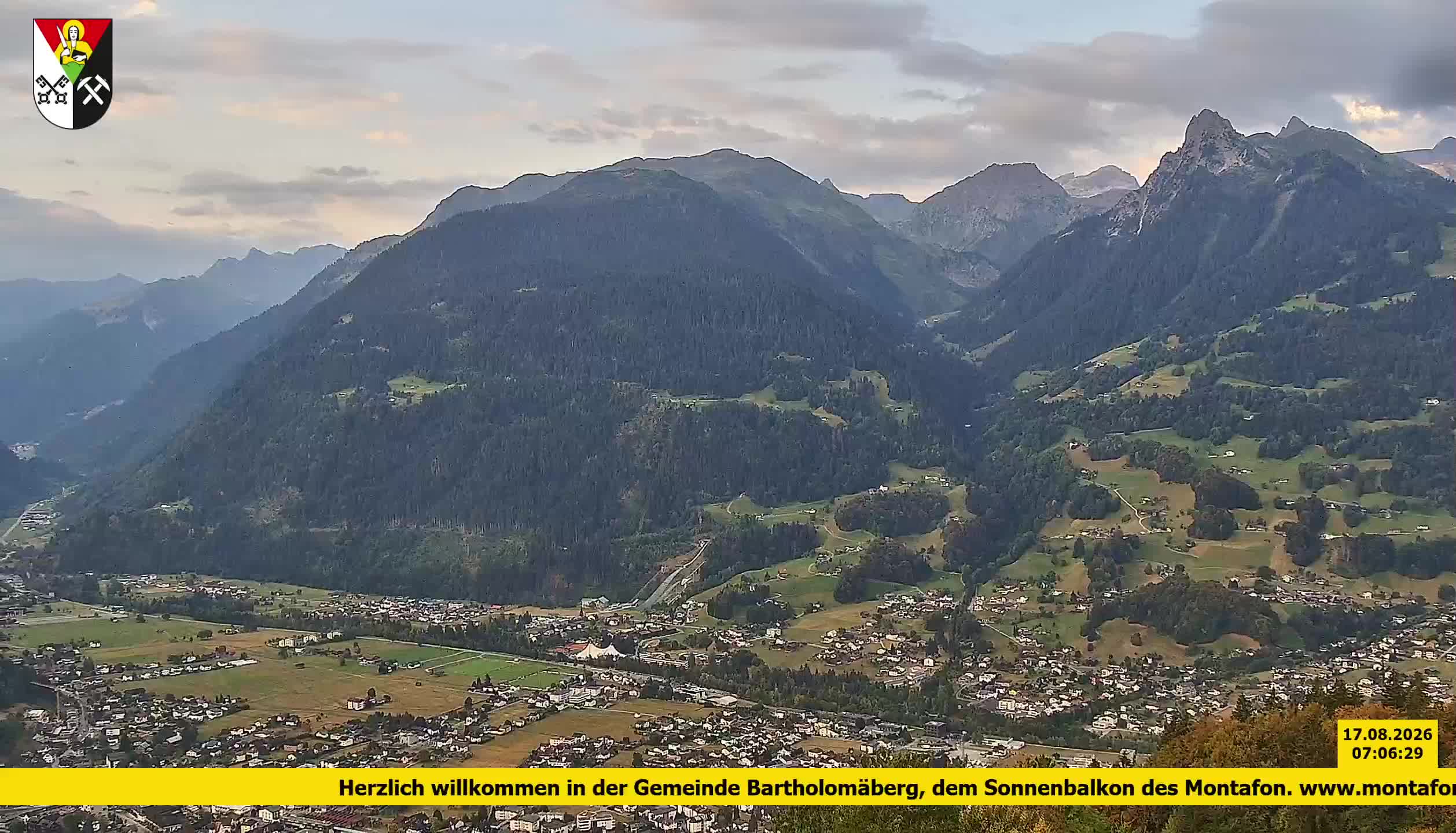 Bartholomäberg | Blick auf Schruns
