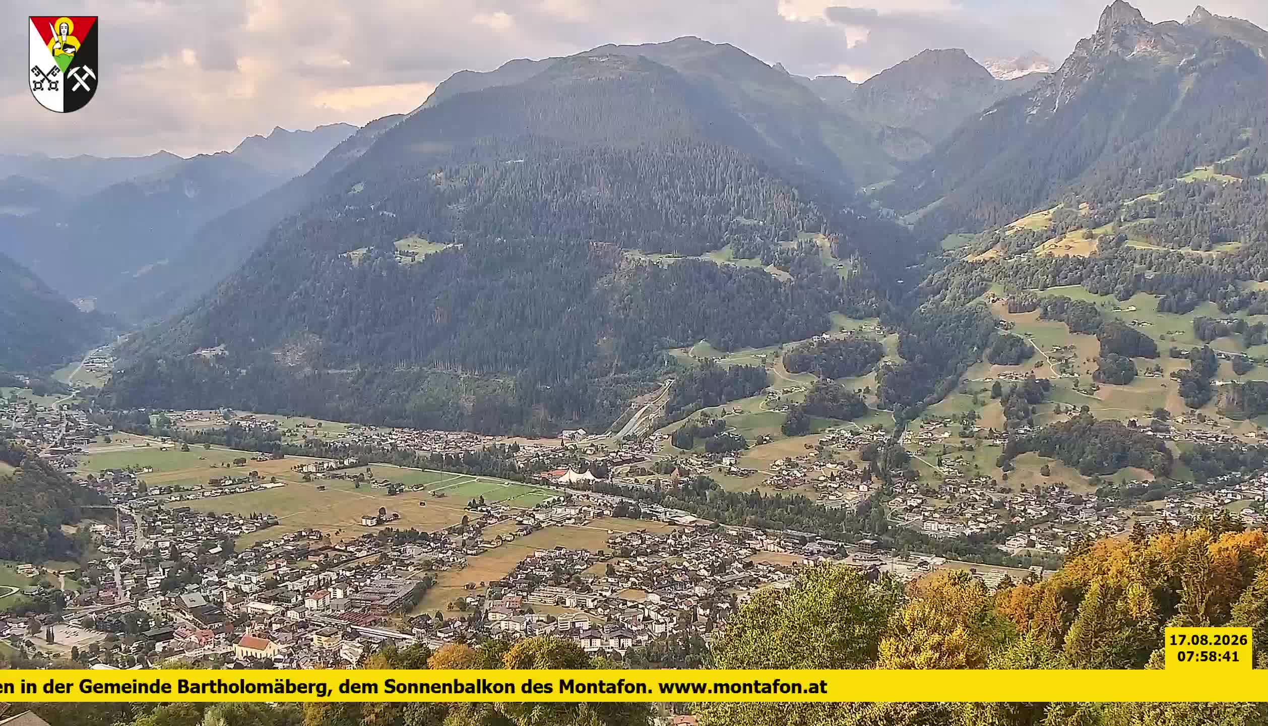 Bartholomäberg | Blick auf Schruns
