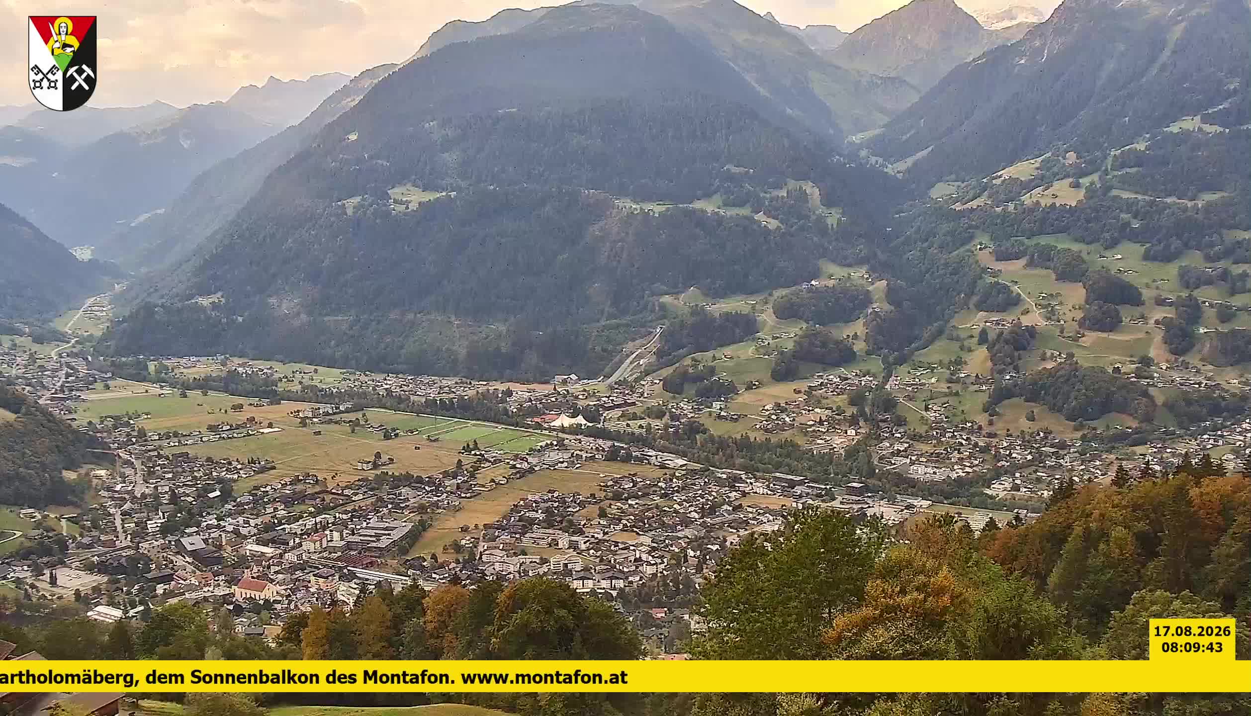 Bartholomäberg | Blick auf Schruns