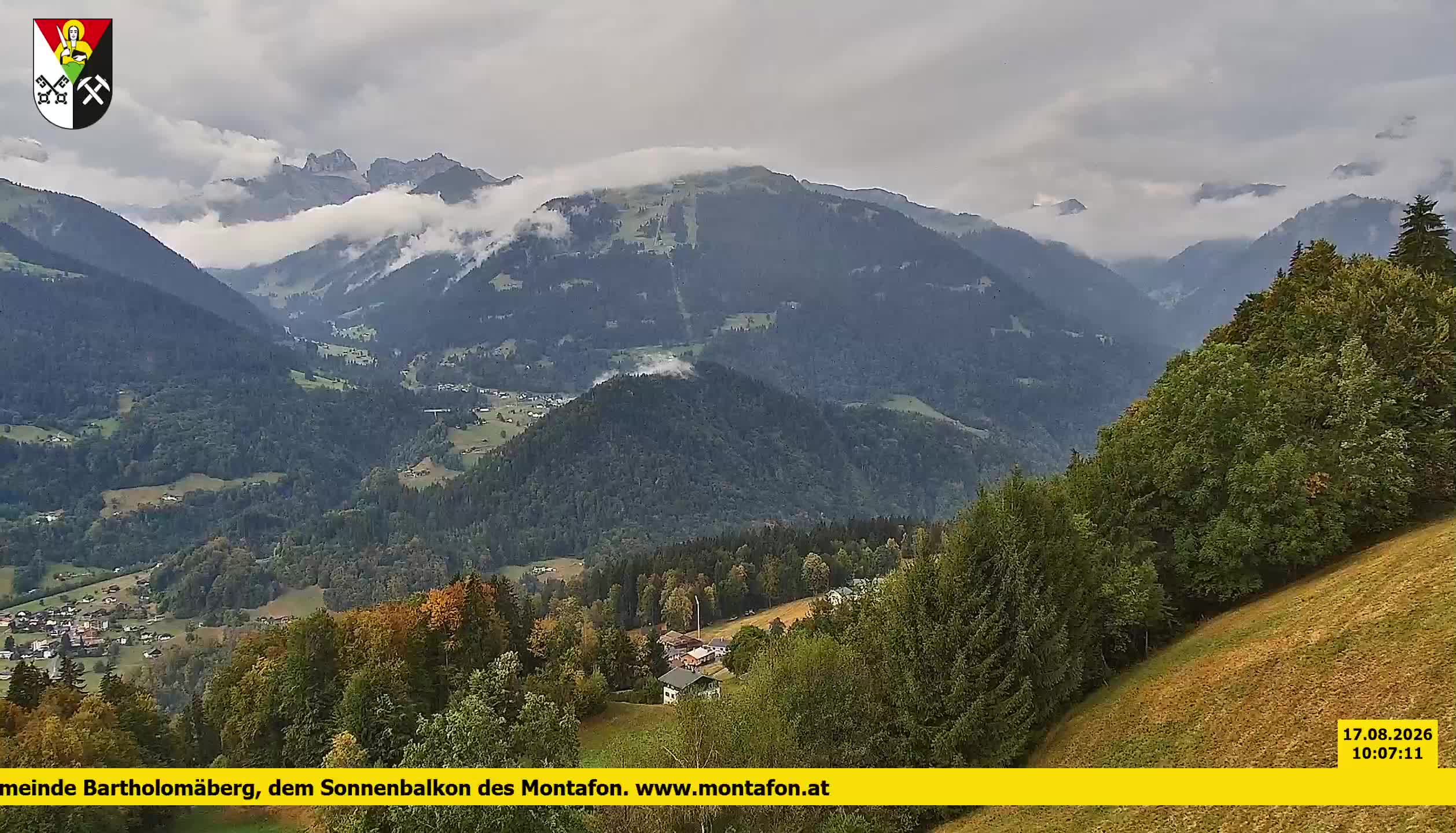 Bartholomäberg | Blick auf Schruns