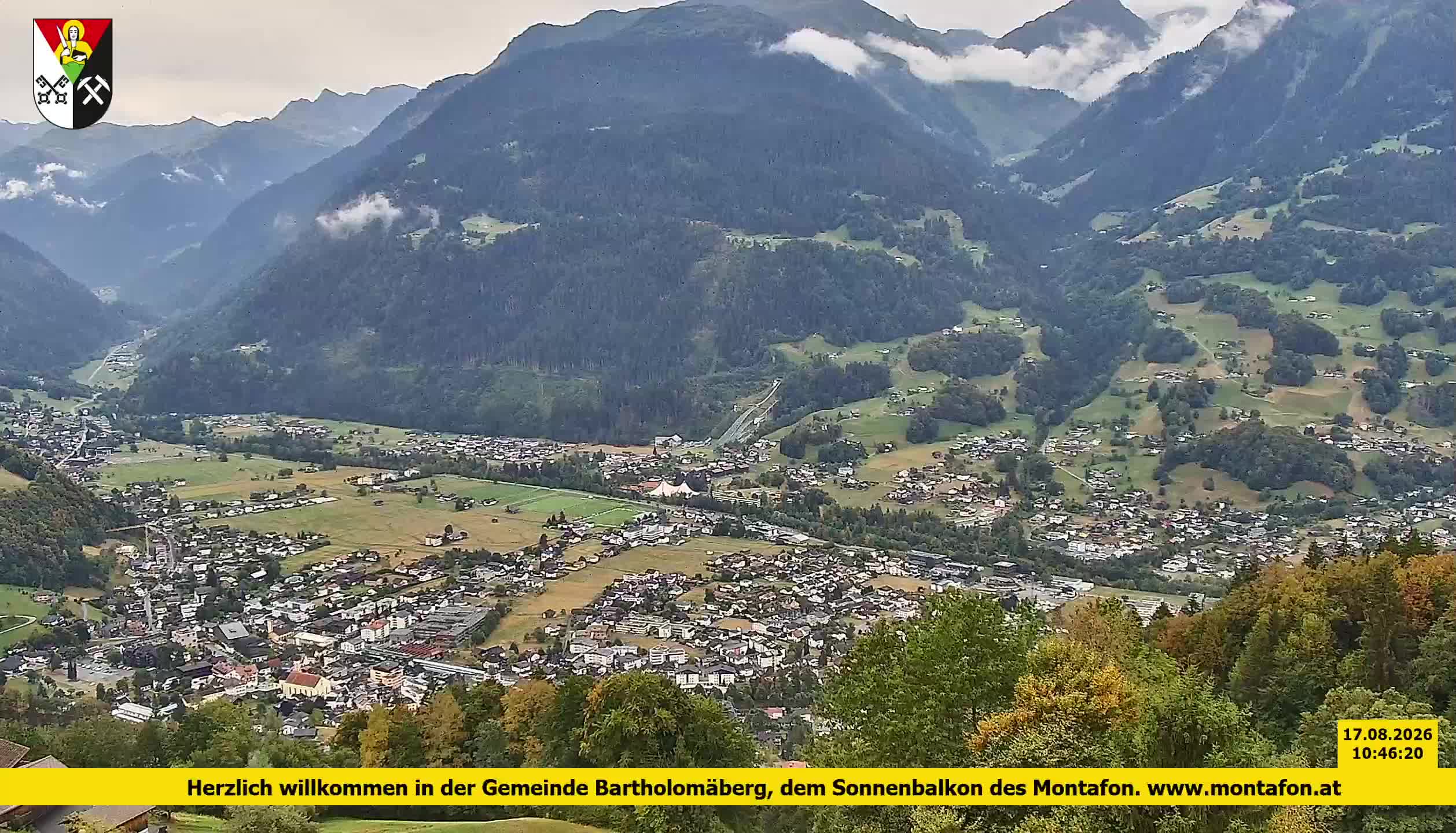 Bartholomäberg | Blick auf Schruns
