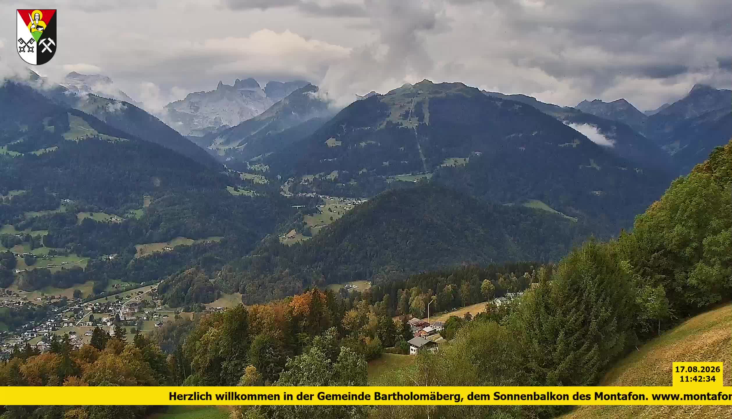 Bartholomäberg | Blick auf Schruns