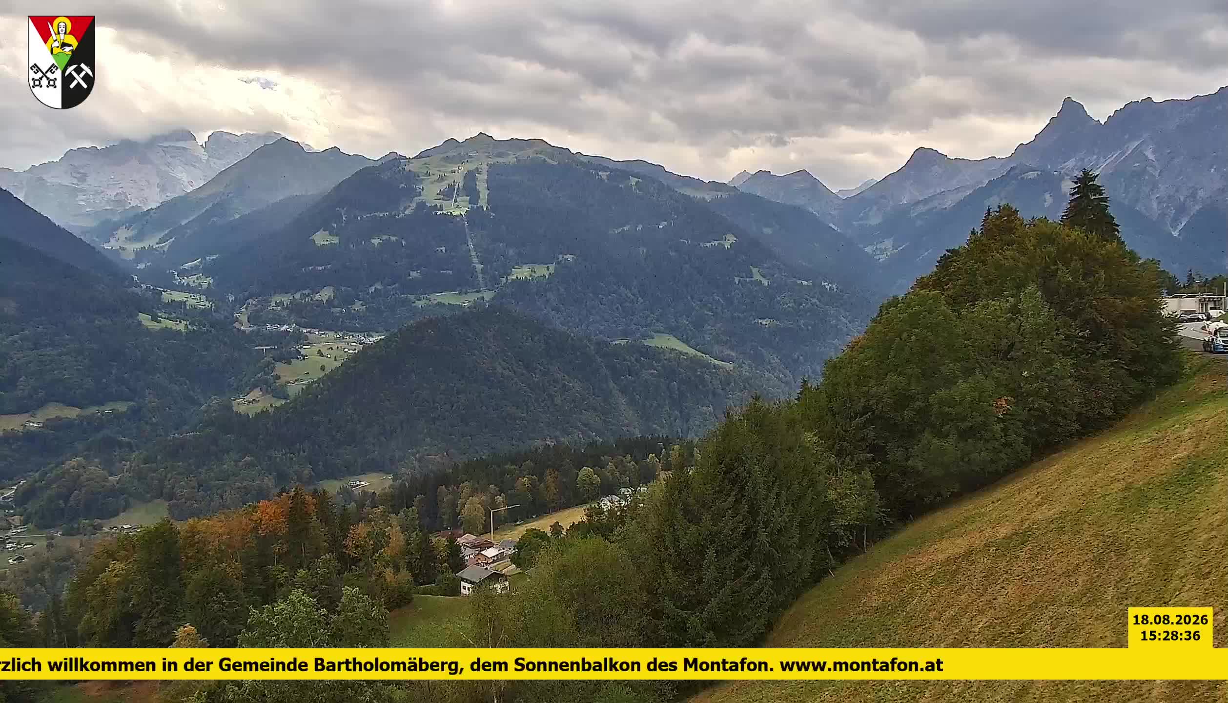 Bartholomäberg | Blick auf Schruns