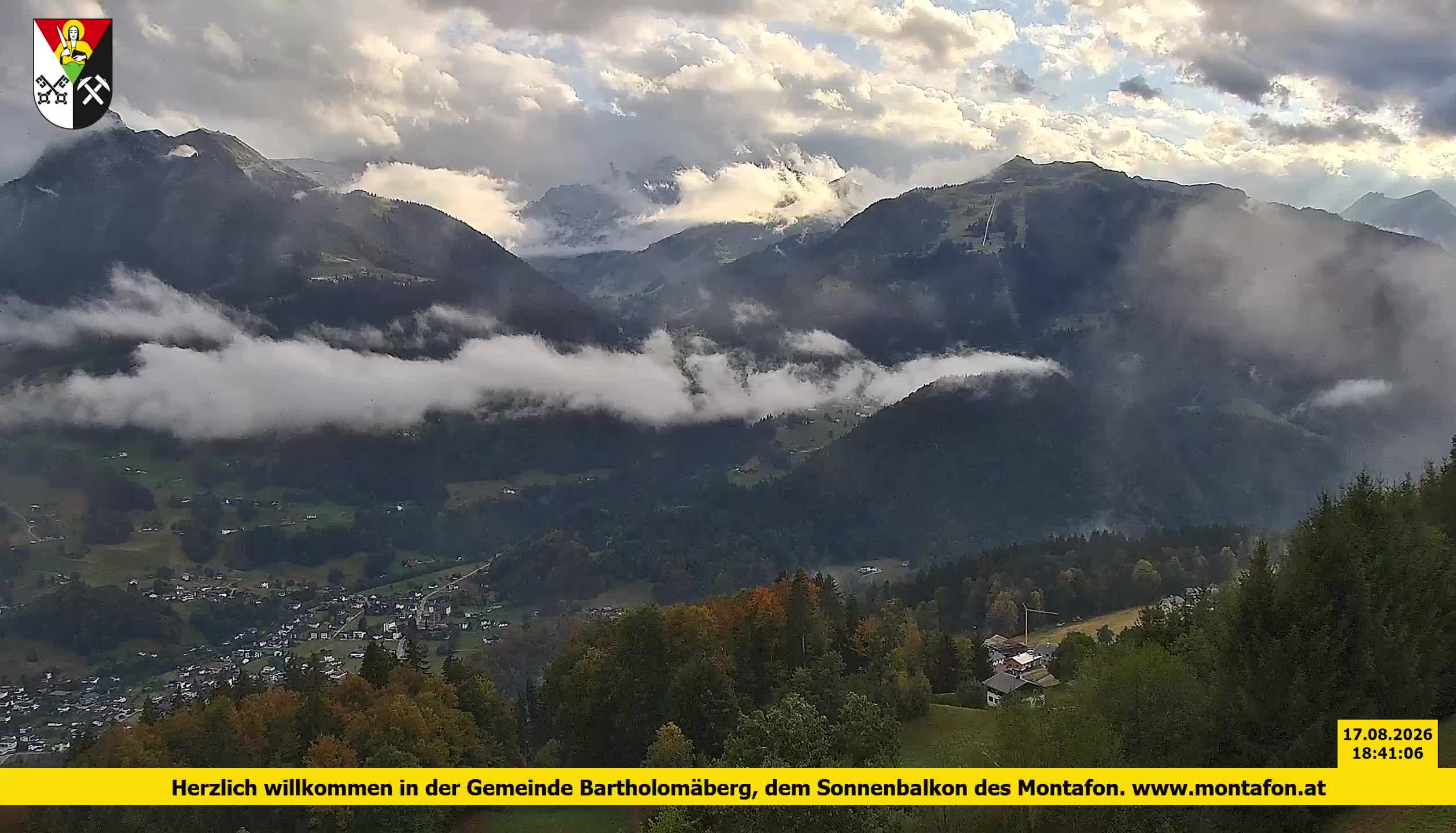 Bartholomäberg | Blick auf Schruns