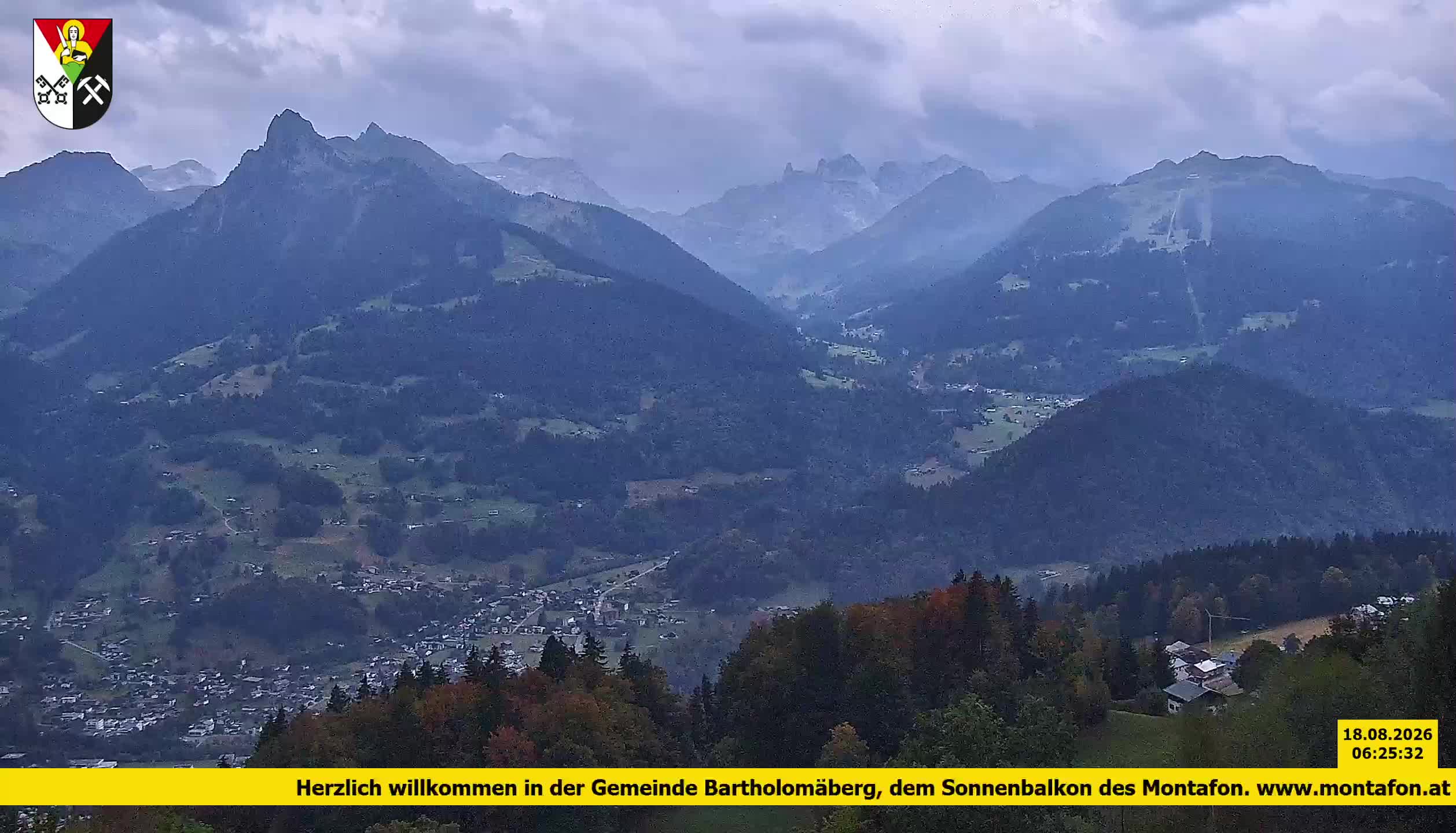 Bartholomäberg | Blick auf Schruns