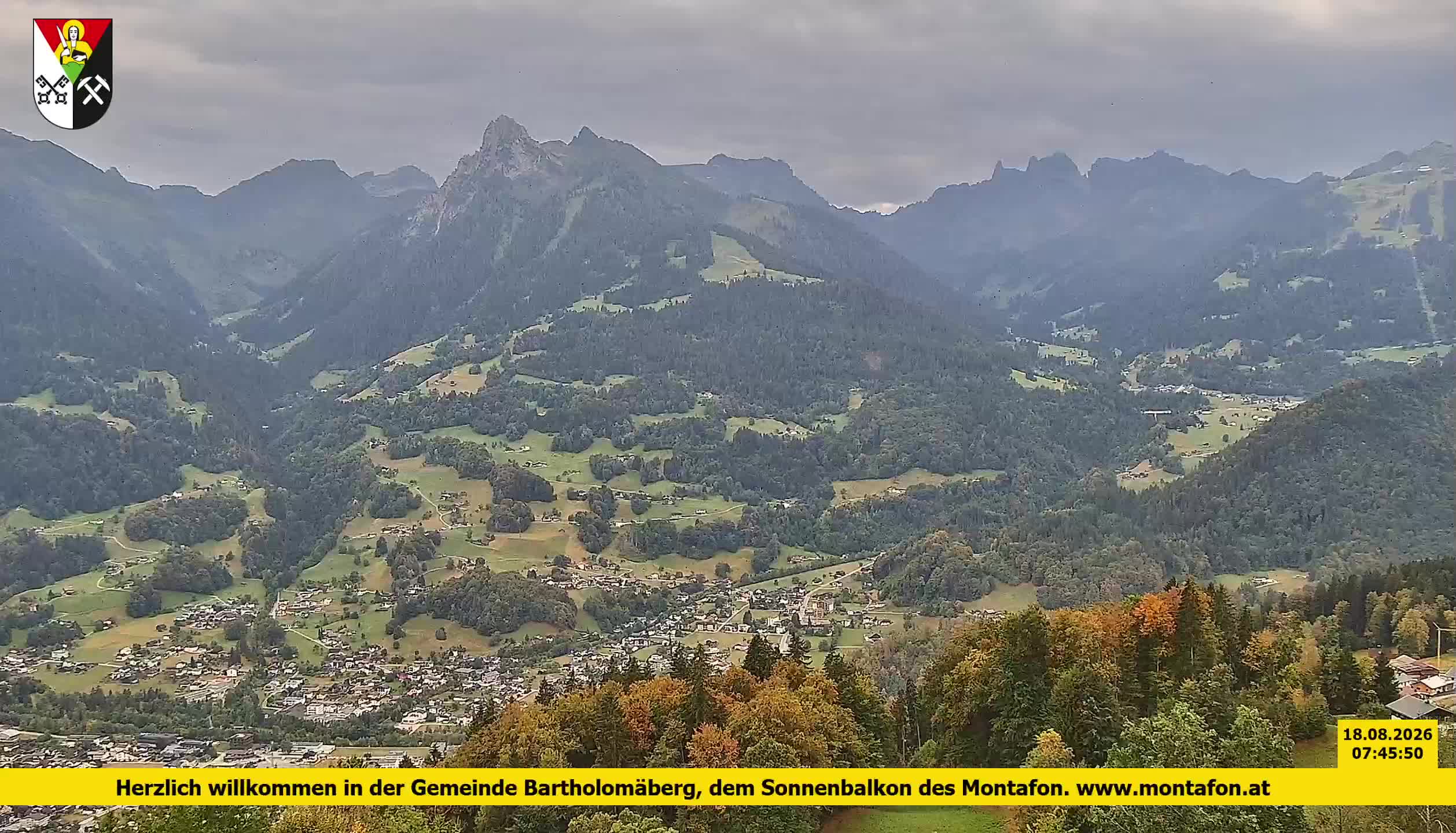 Bartholomäberg | Blick auf Schruns
