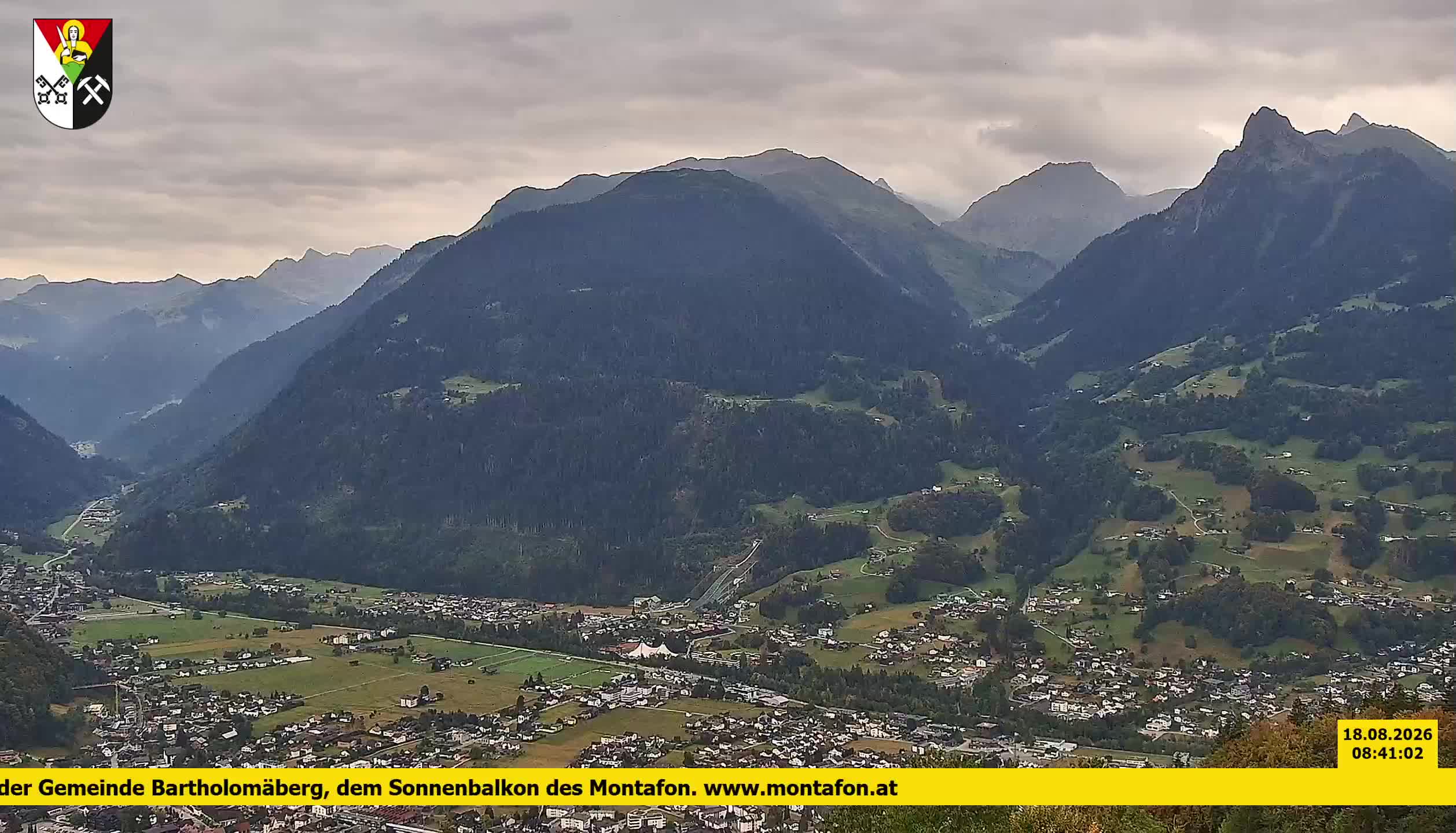 Bartholomäberg | Blick auf Schruns