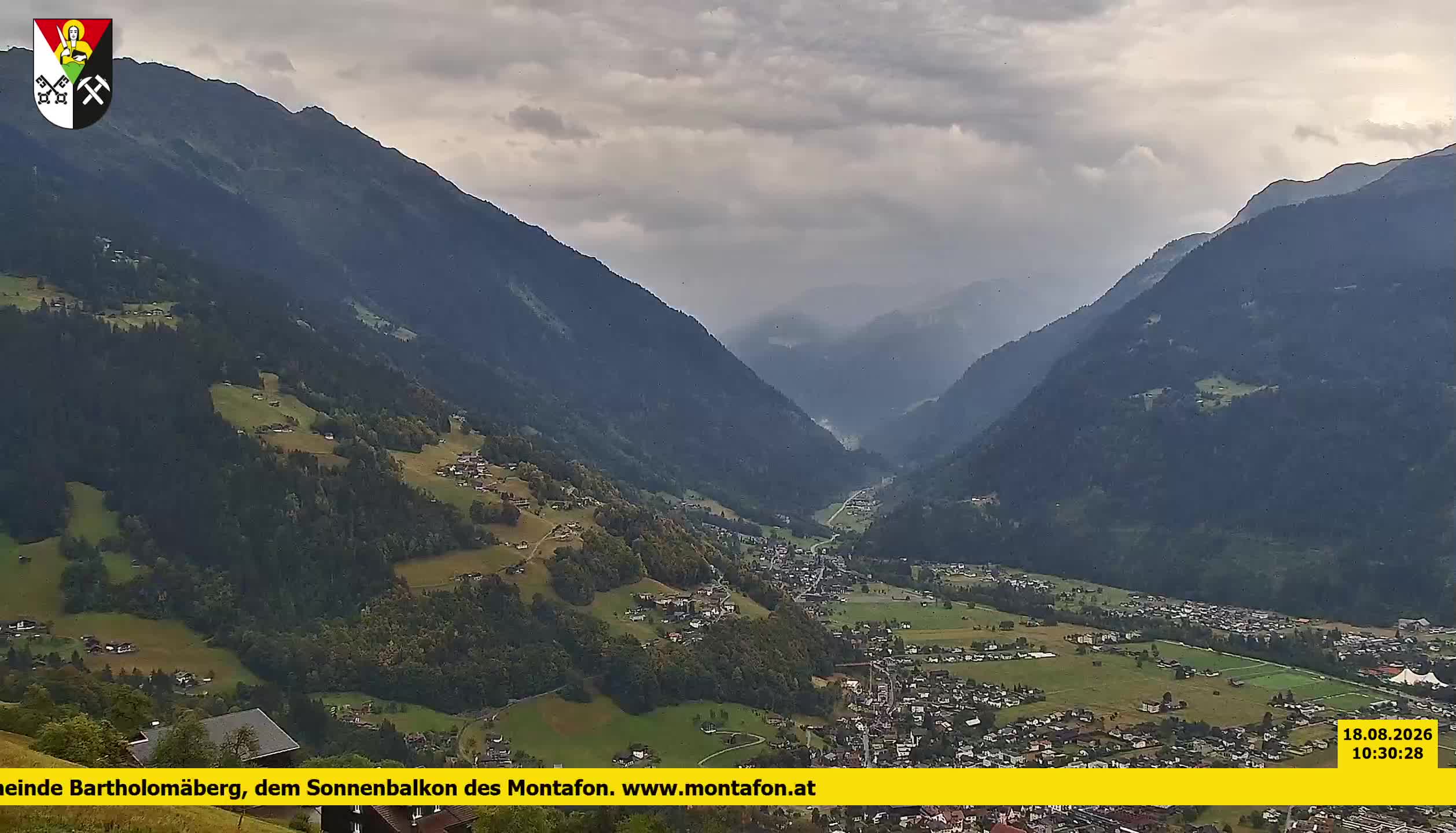 Bartholomäberg | Blick auf Schruns