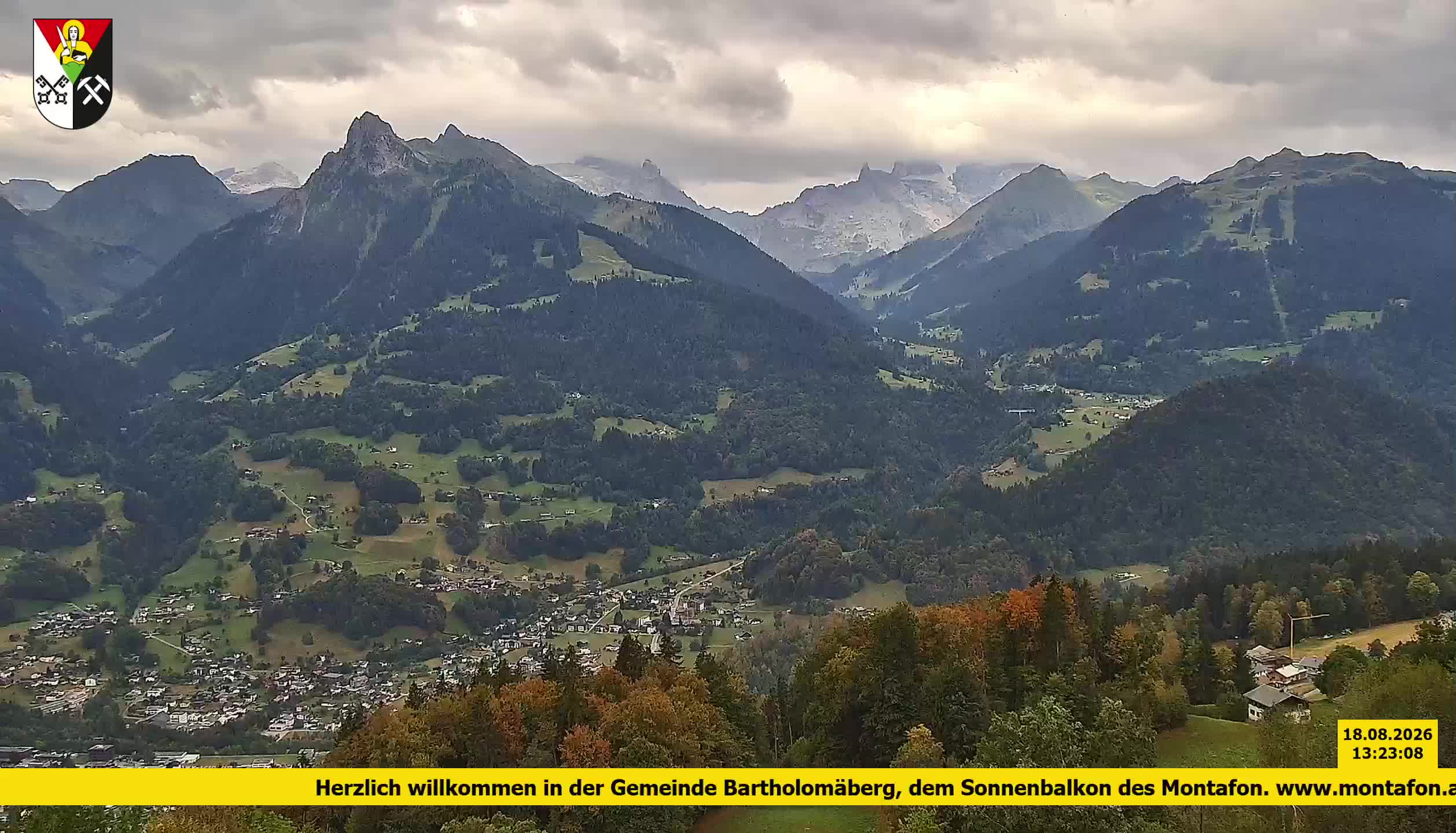 Bartholomäberg | Blick auf Schruns