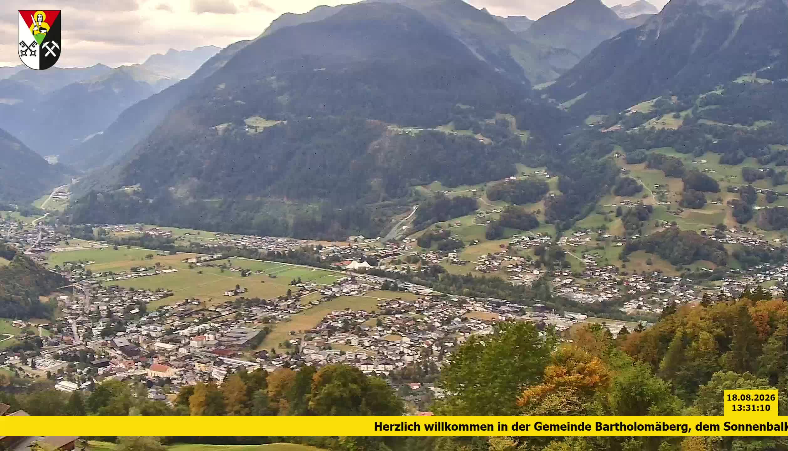 Bartholomäberg | Blick auf Schruns