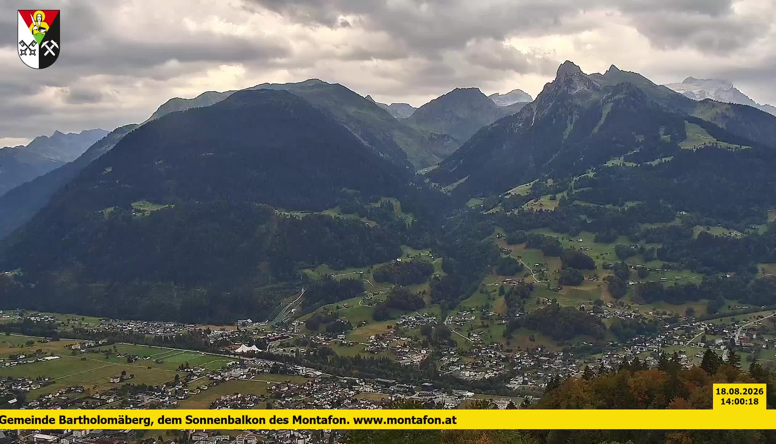 Bartholomäberg | Blick auf Schruns