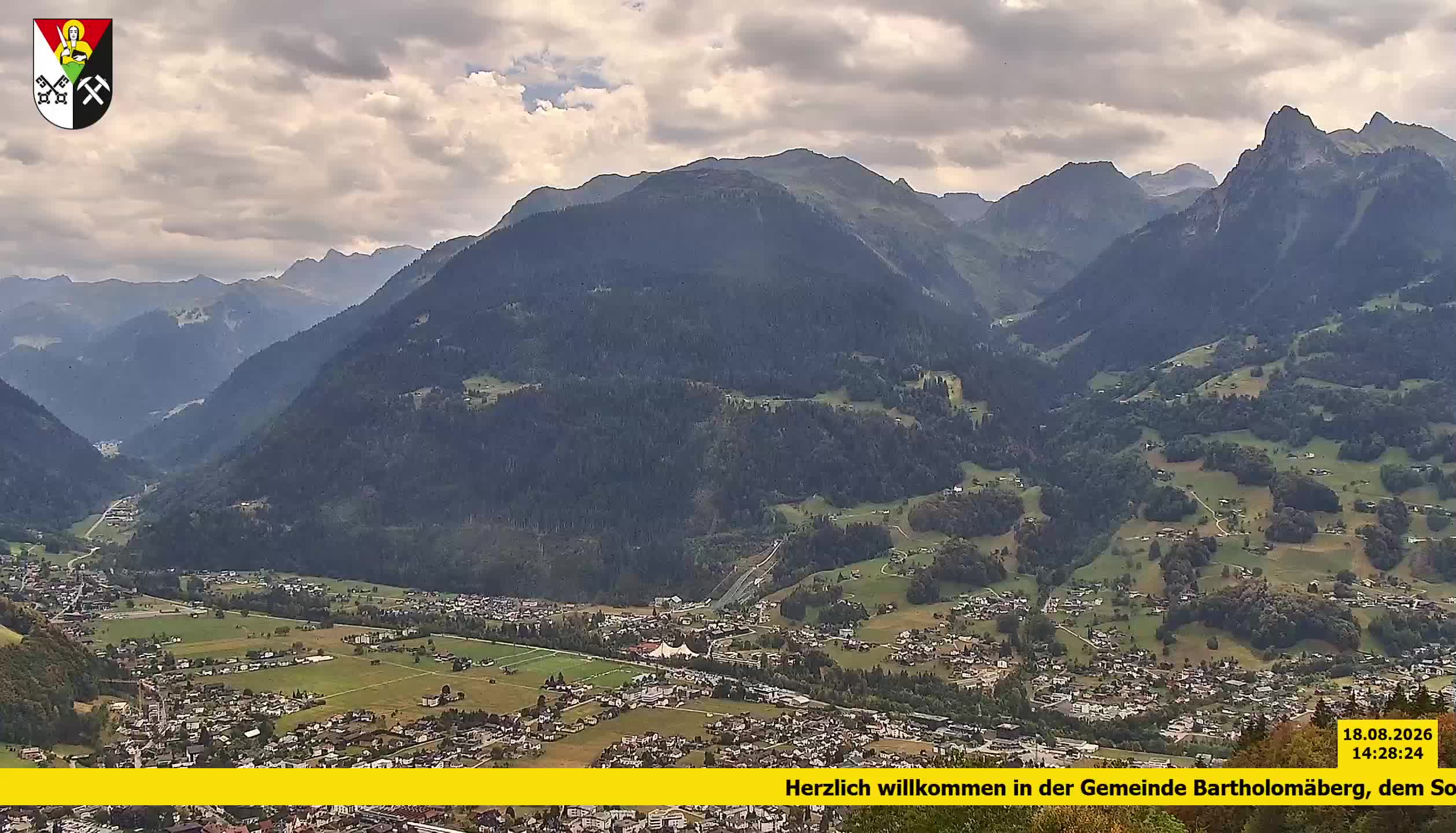 Bartholomäberg | Blick auf Schruns