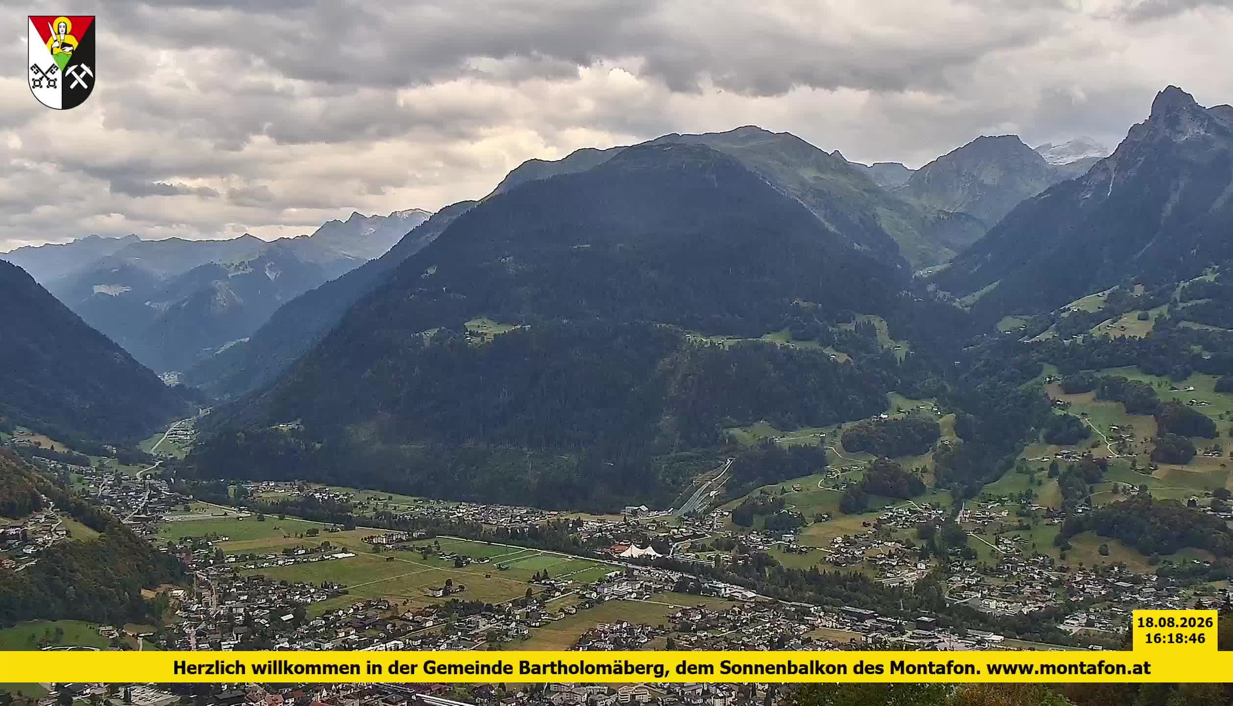 Bartholomäberg | Blick auf Schruns