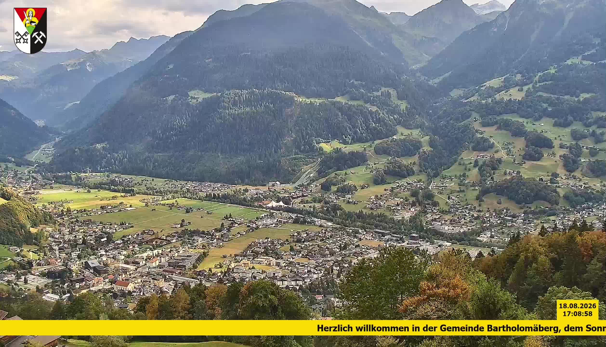Bartholomäberg | Blick auf Schruns