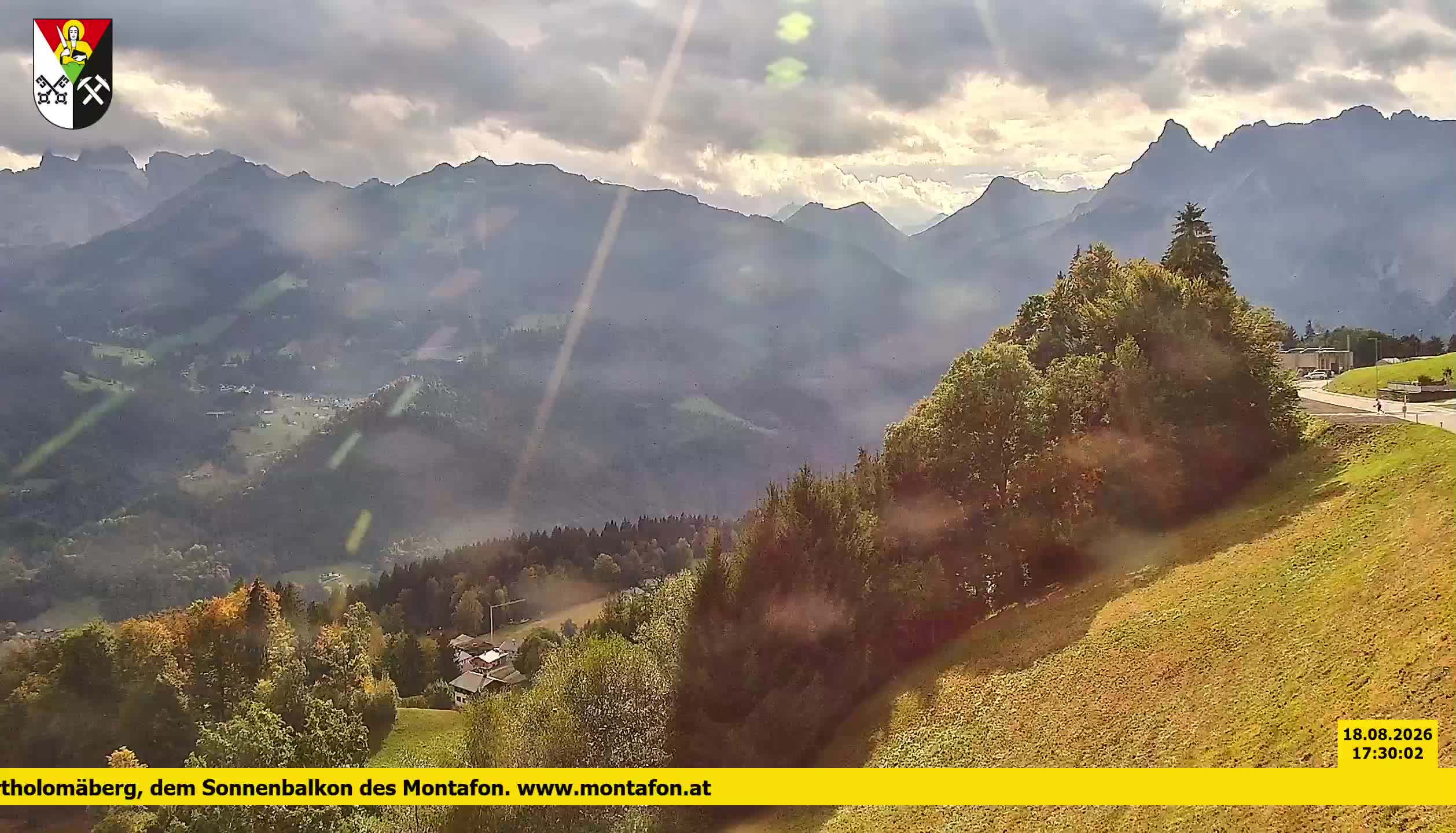 Bartholomäberg | Blick auf Schruns