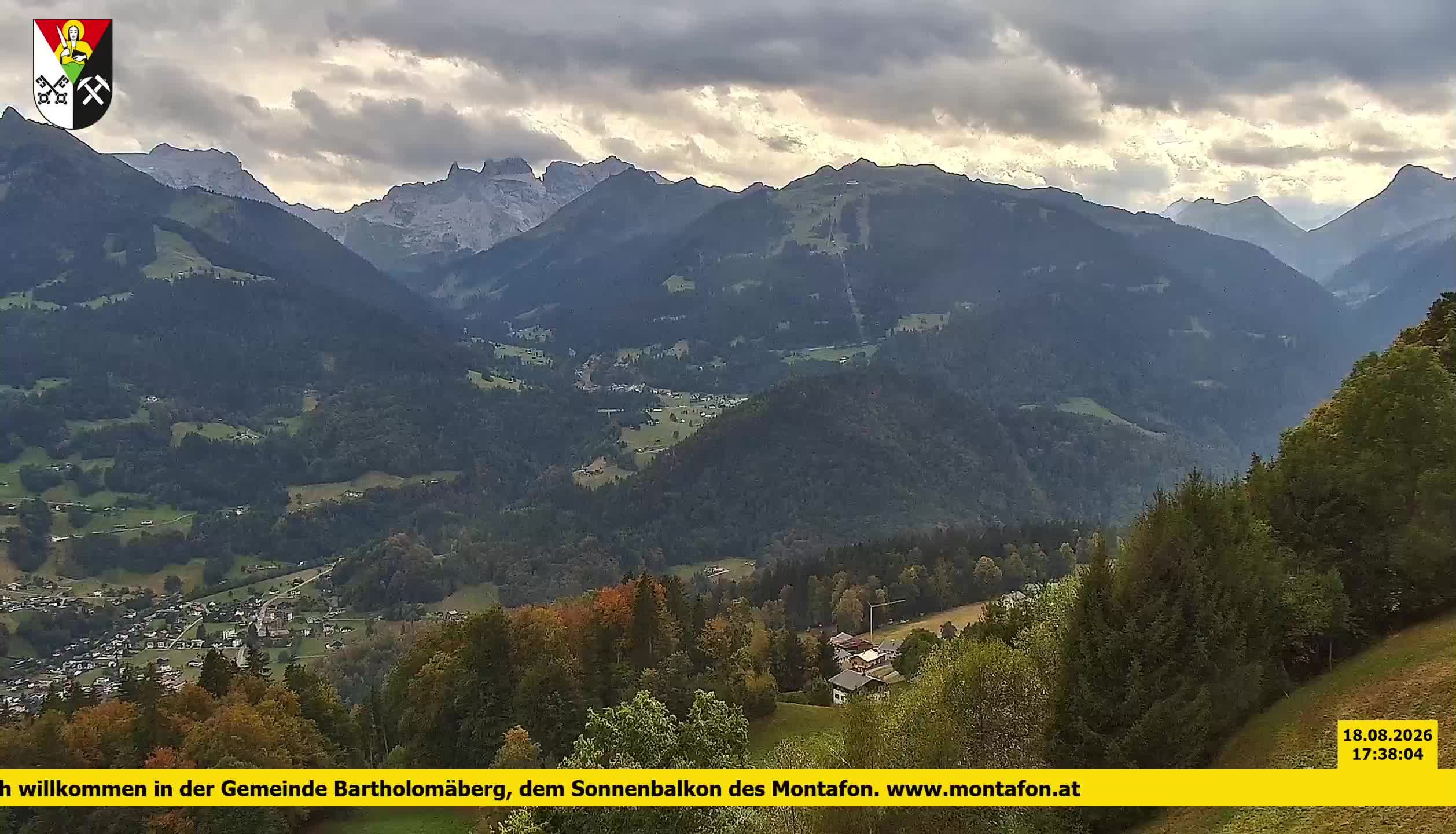 Bartholomäberg | Blick auf Schruns